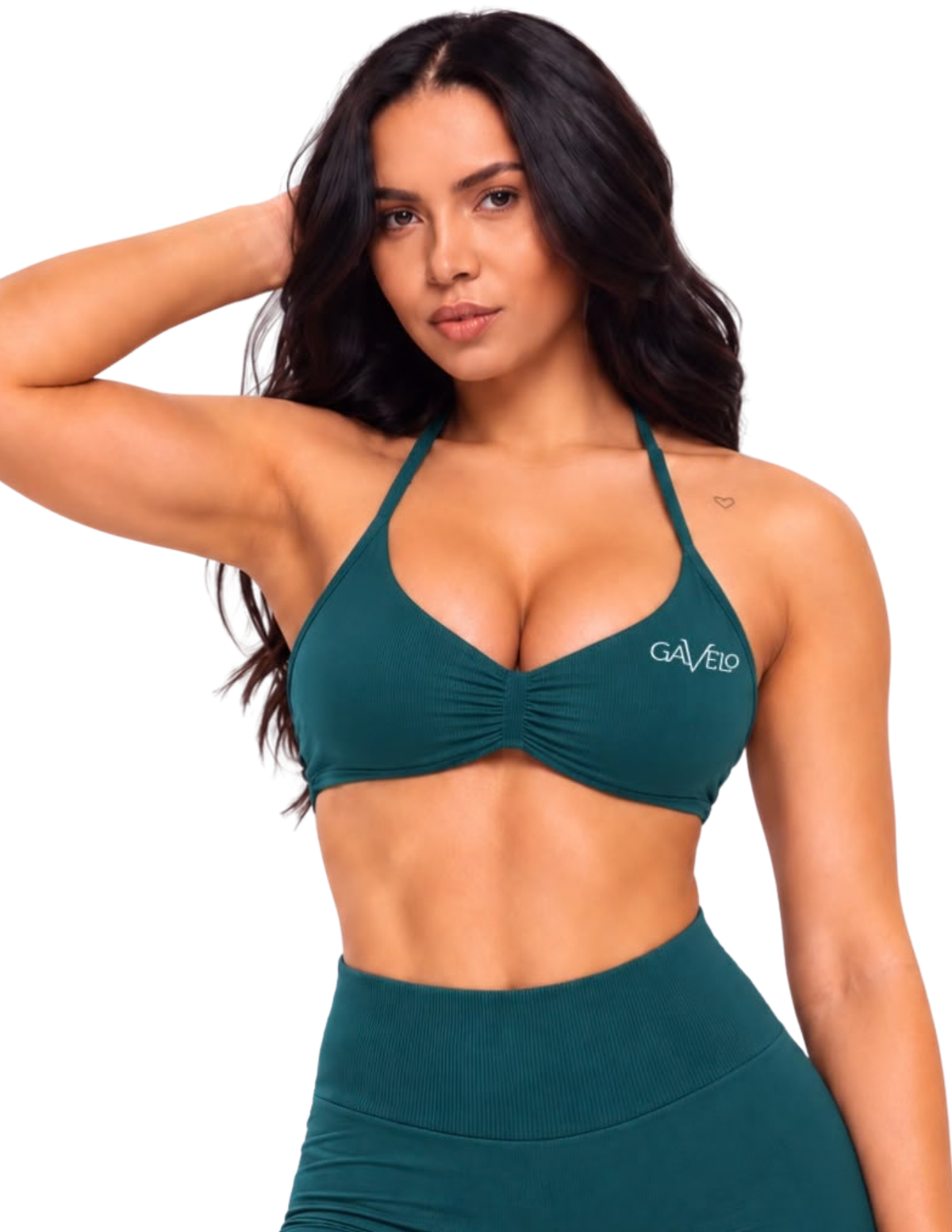 Gavelo Seamless Lift Bra Deep Green