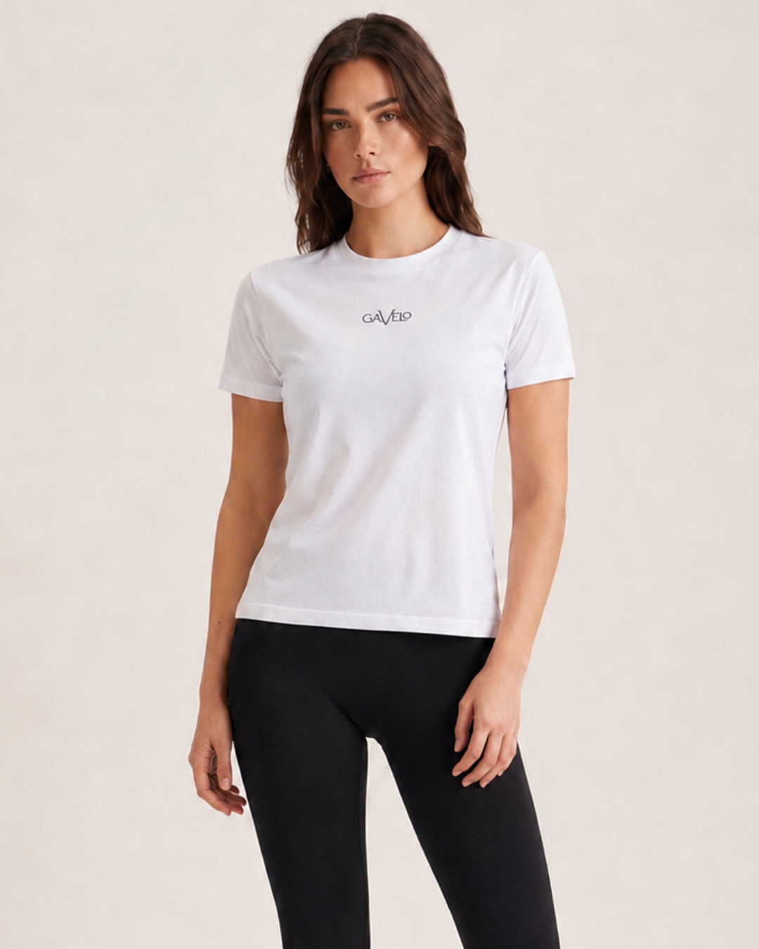 GAVELO Pace Tee White