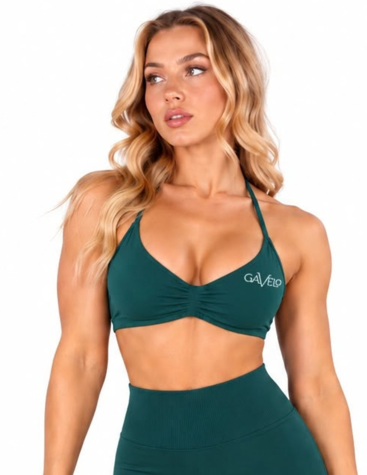 Gavelo Seamless Lift Bra Deep Green