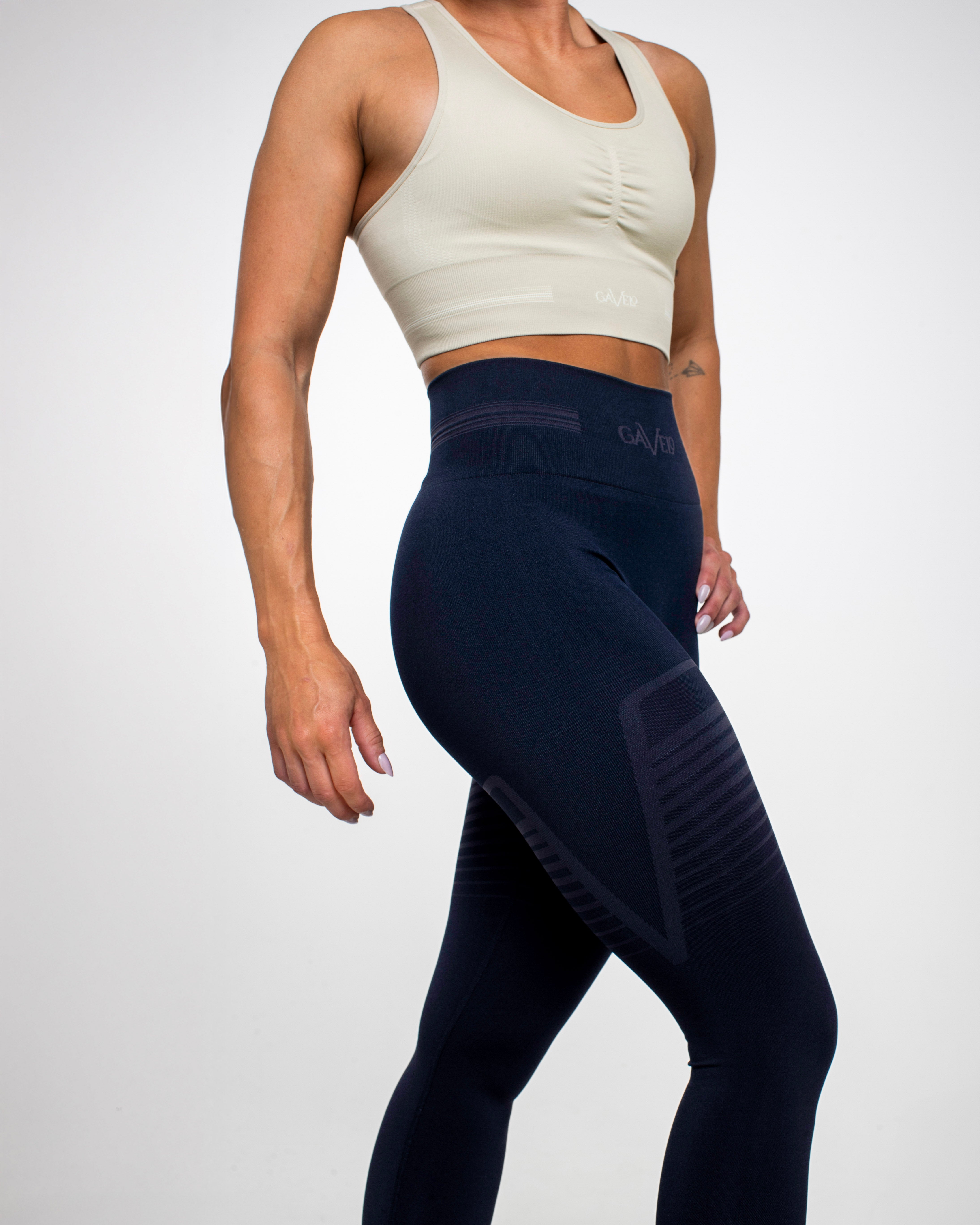 GAVELO Seamless Signature Tights Dark Navy
