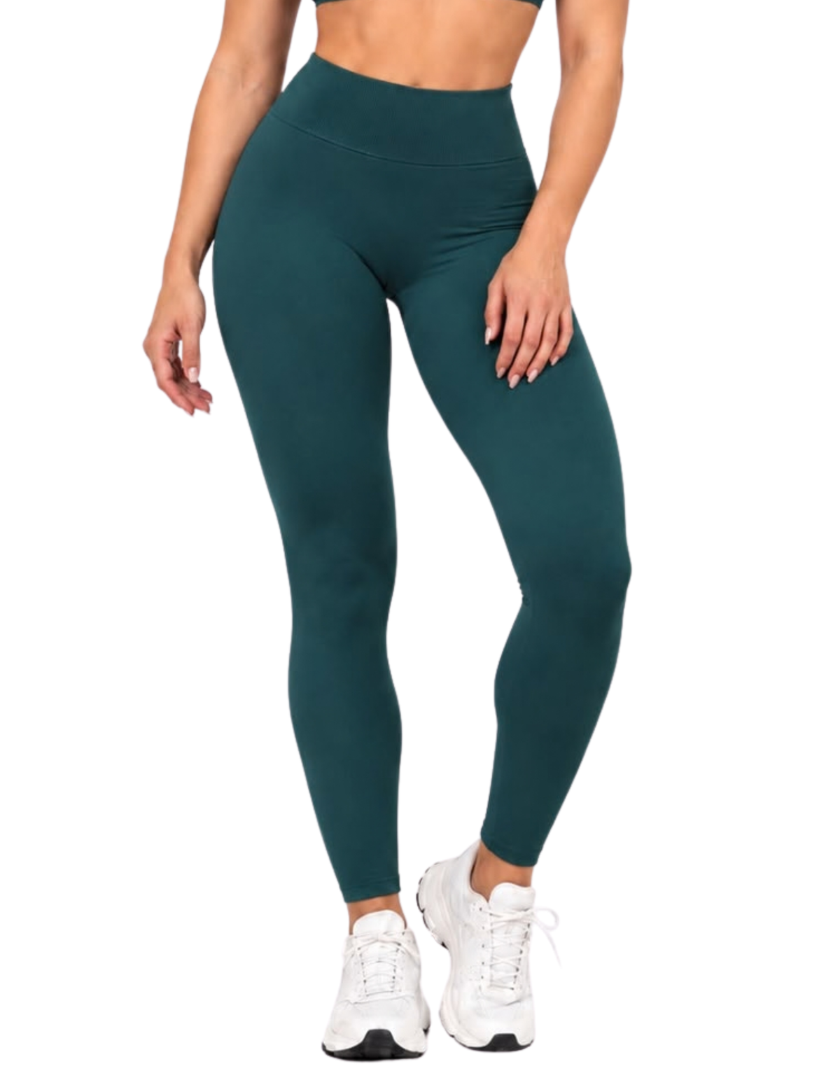 GAVELO Seamless Lift Tights Deep Green