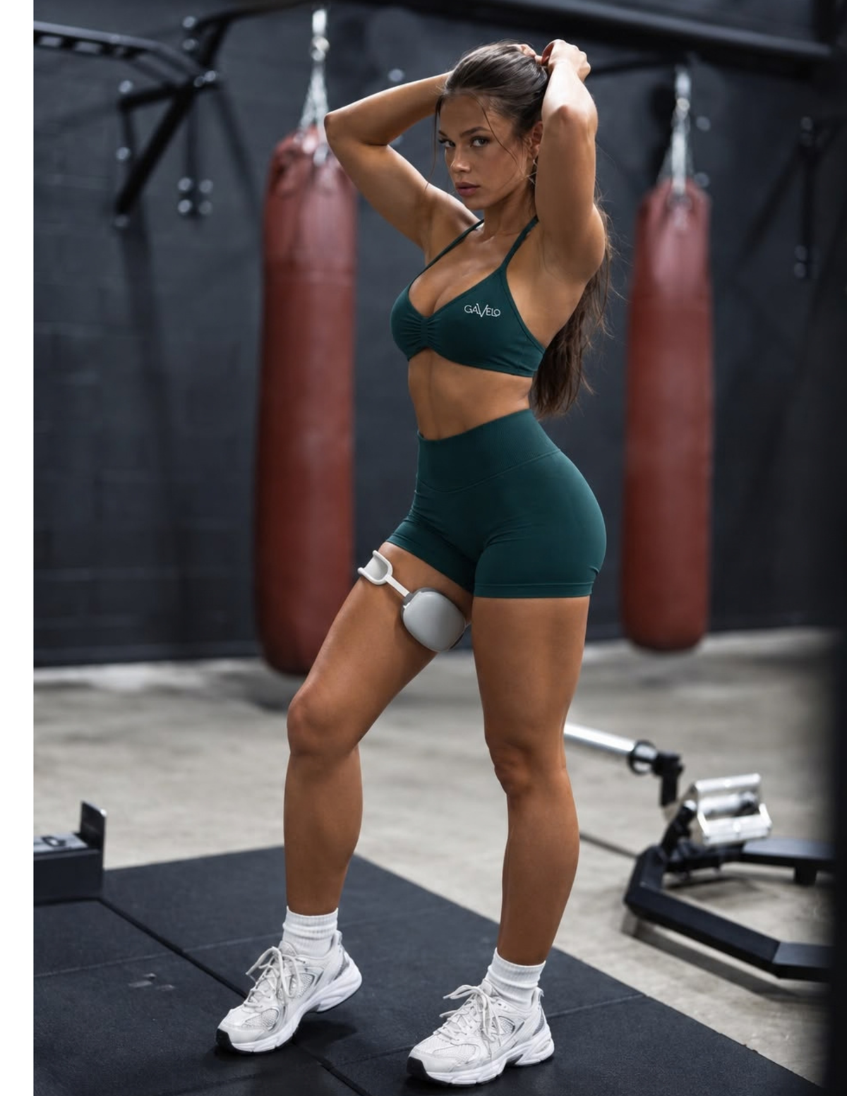 Gavelo Seamless Lift Shorts Deep Green