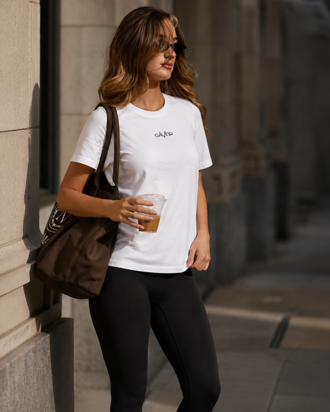 GAVELO Pace Tee White