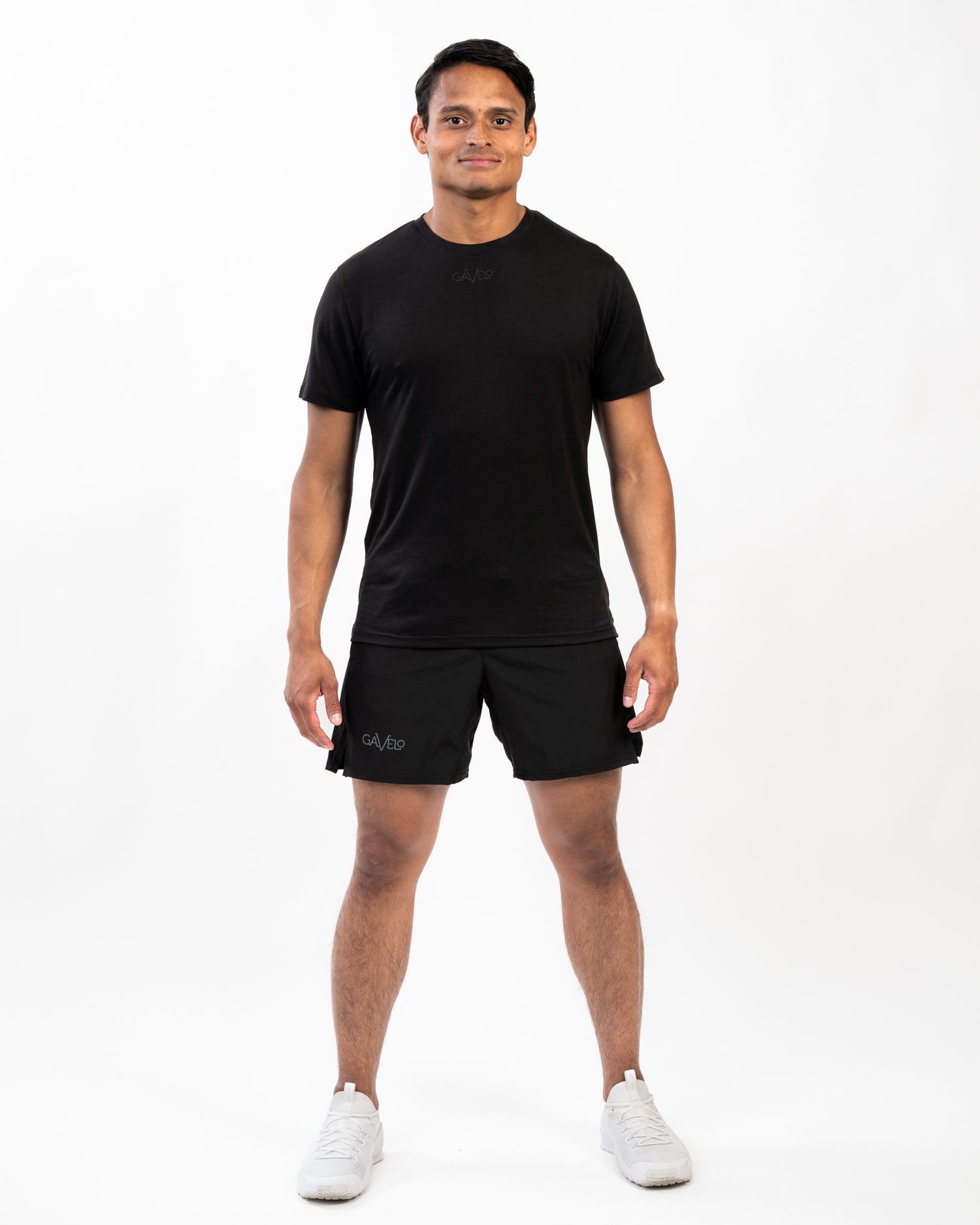 GAVELO Active Tee Black