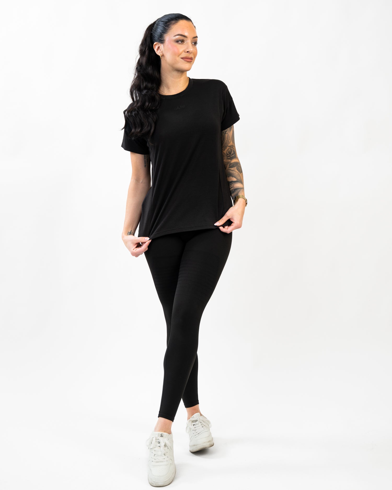 GAVELO Soft performance Tee Black