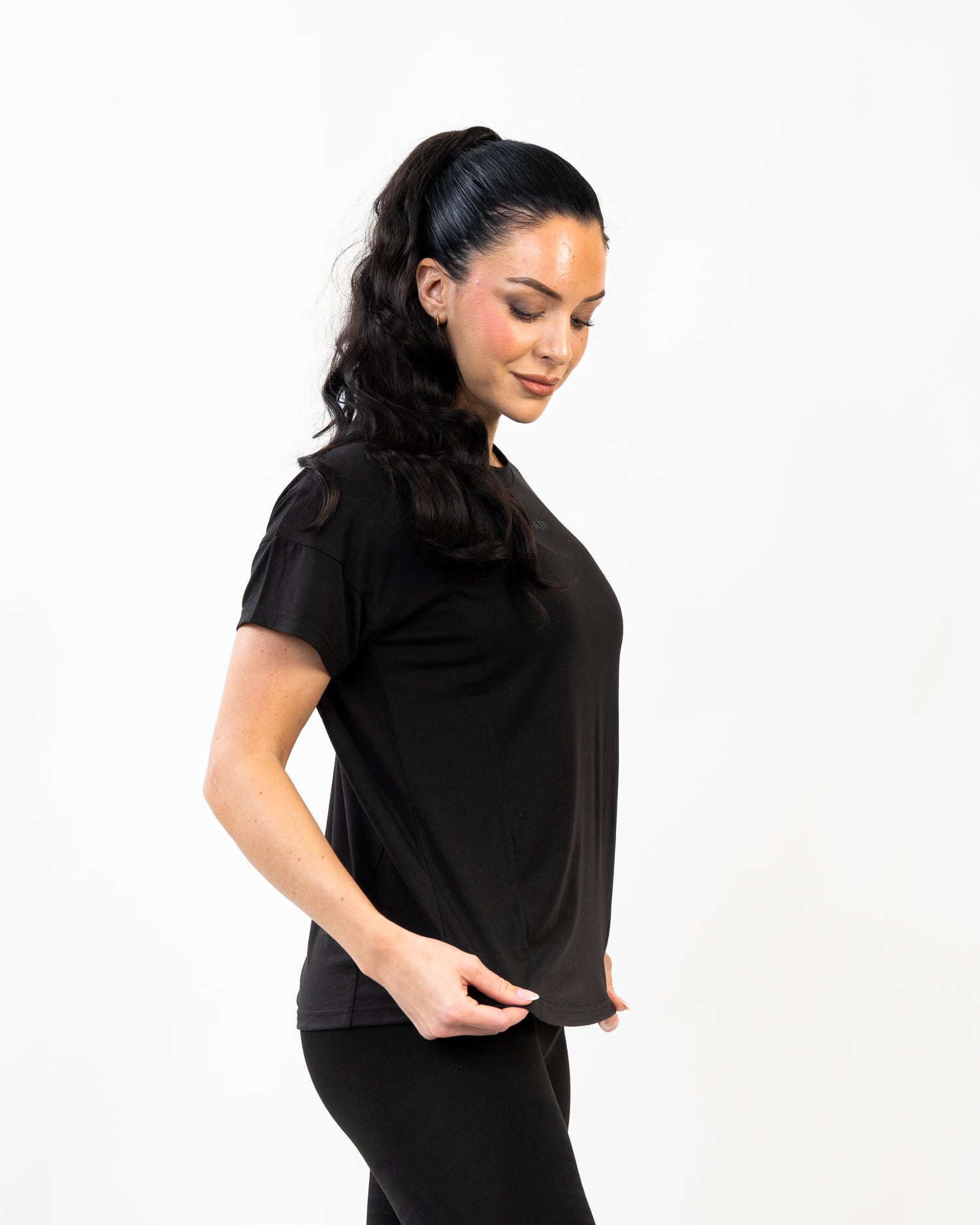 GAVELO Soft performance Tee Black