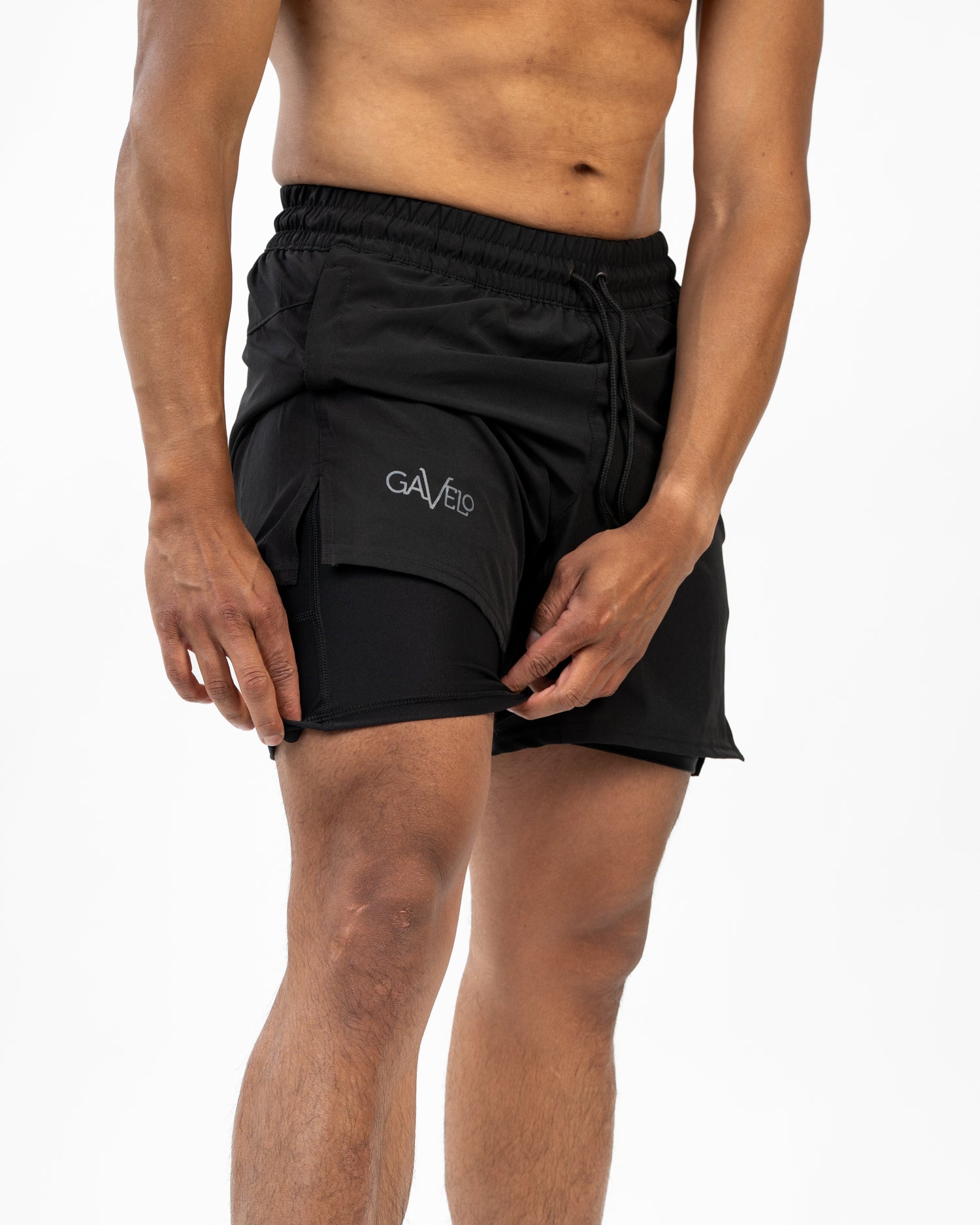 <tc>GAVELO Performance Shorts Schwarz</tc>