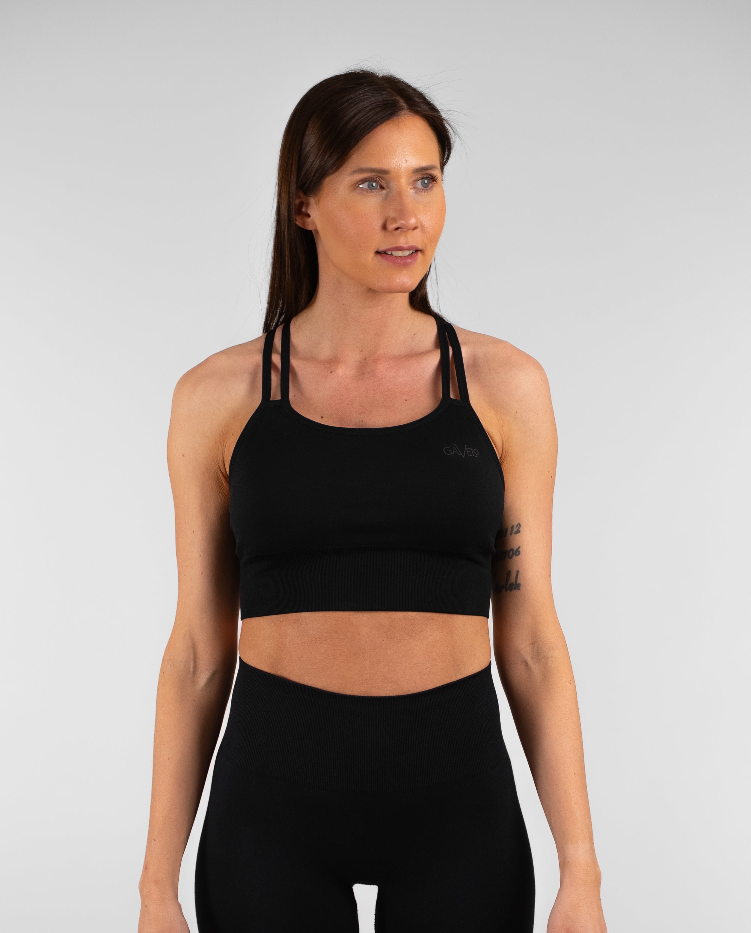 GAVELO Seamless Sport-BH Black