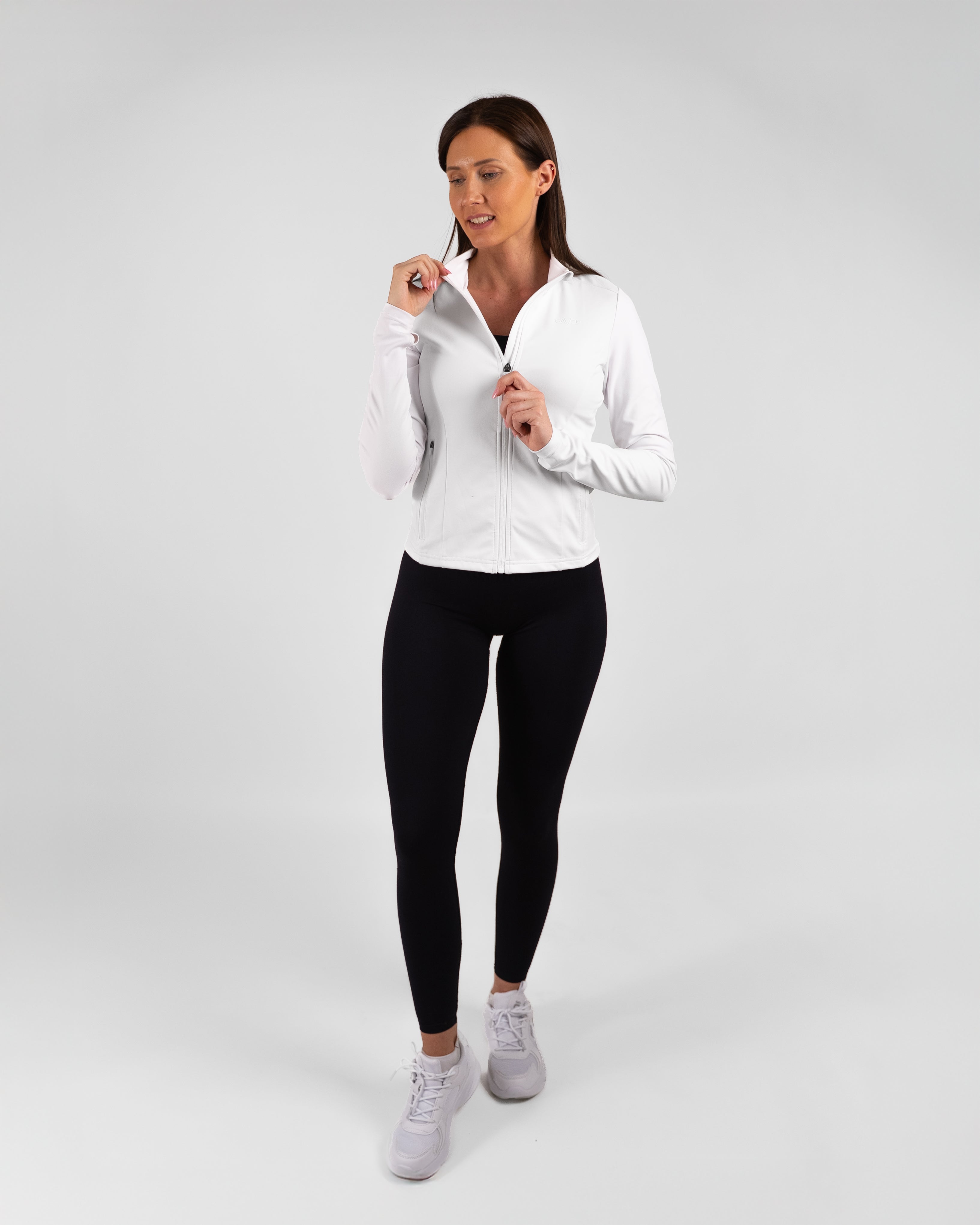 GAVELO Zip jacket White