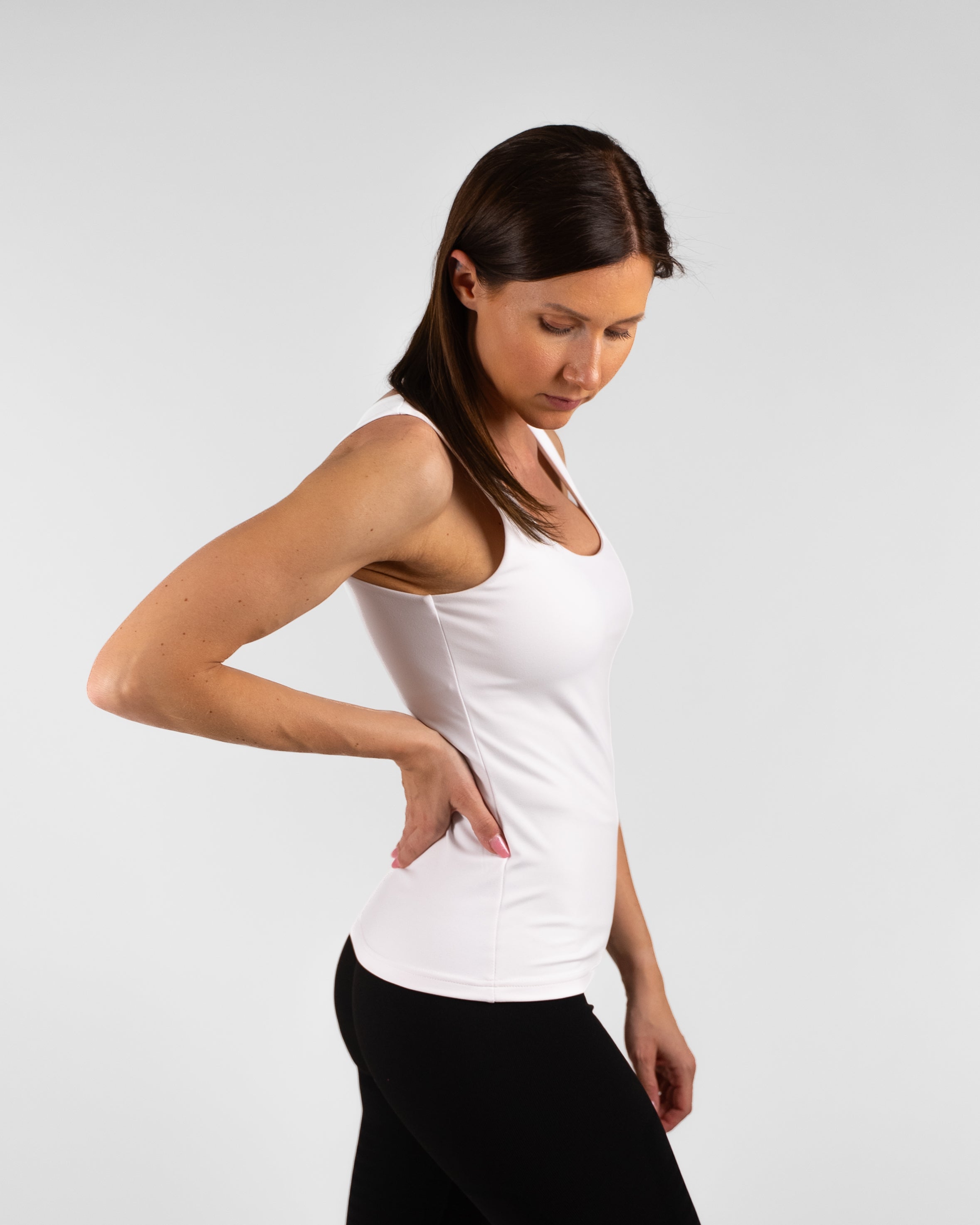 GAVELO Soft tank top White