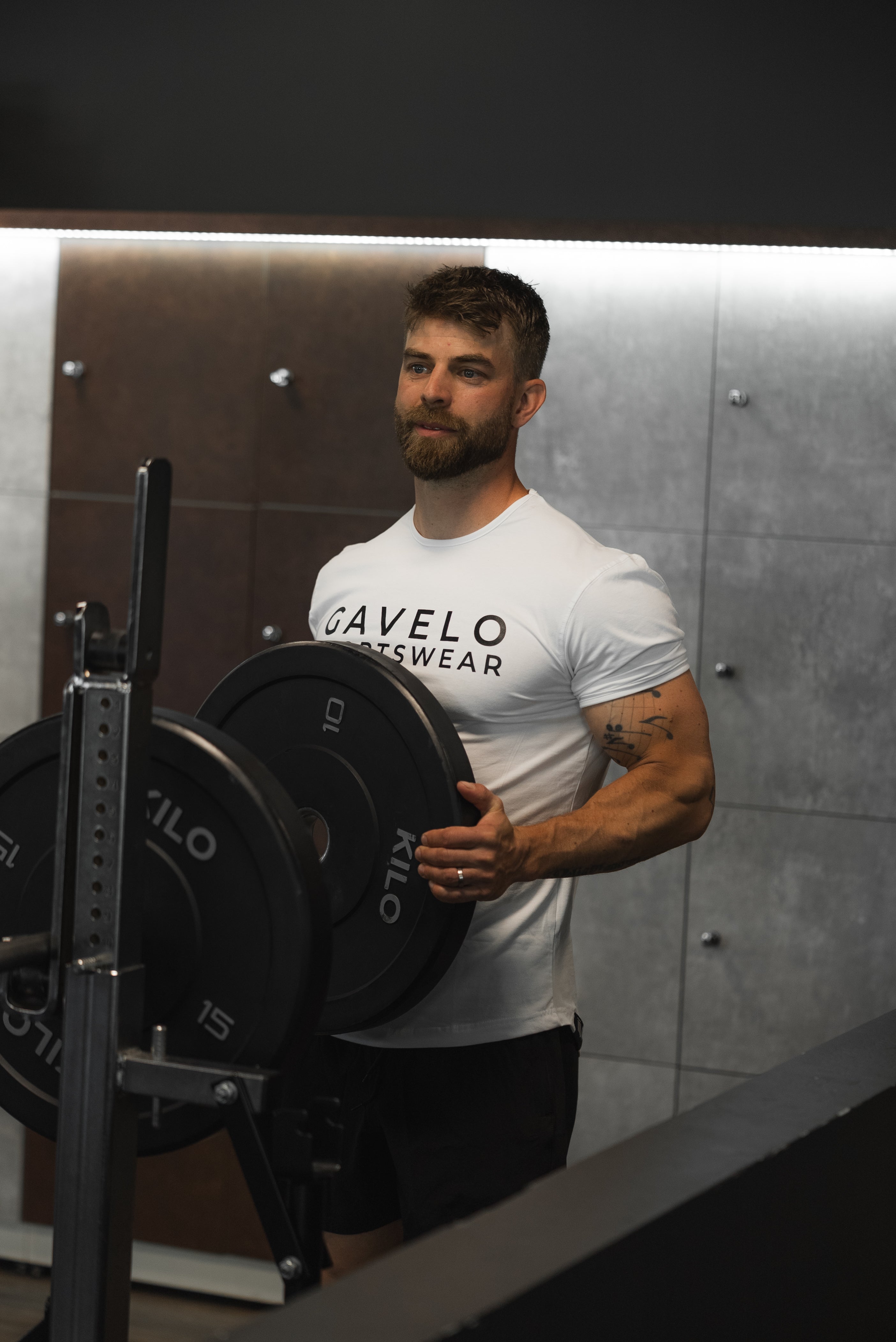 GAVELO Athleisure T-Shirt White