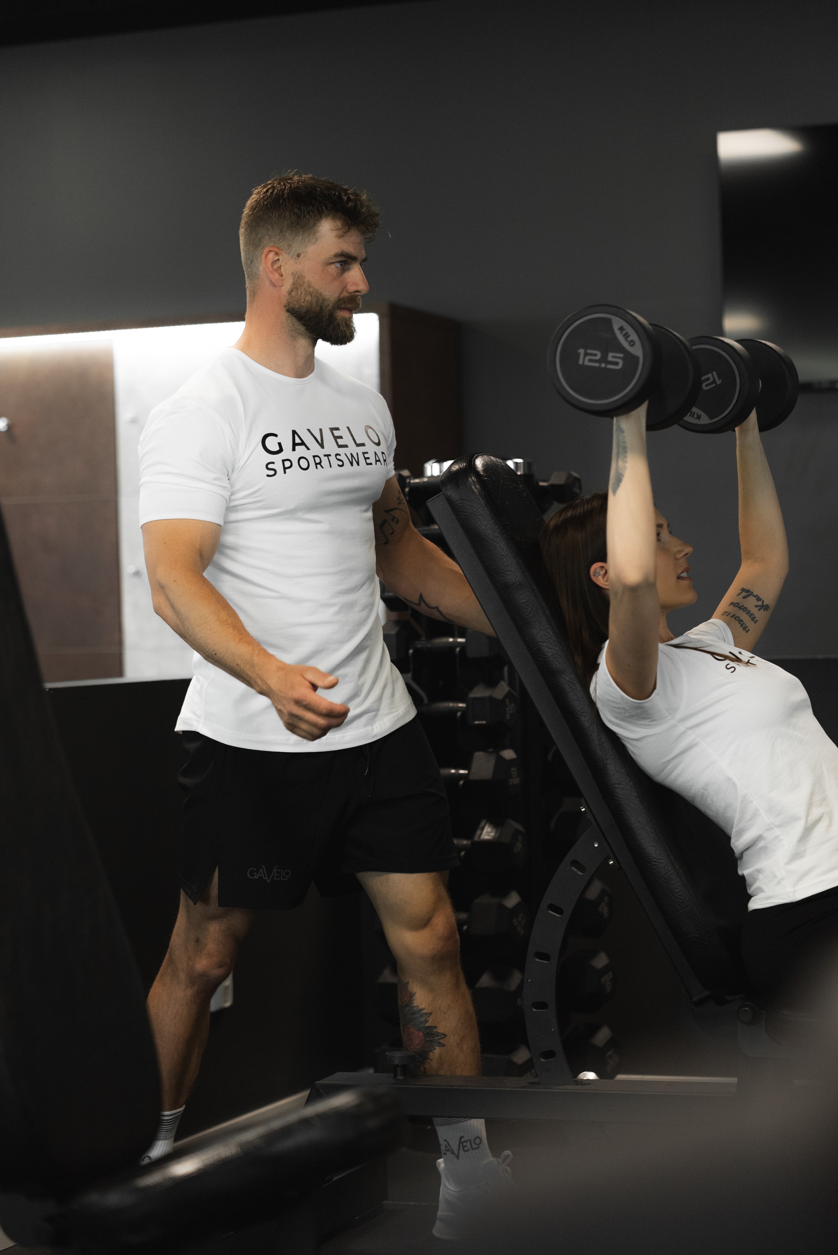 GAVELO Athleisure T-Shirt White
