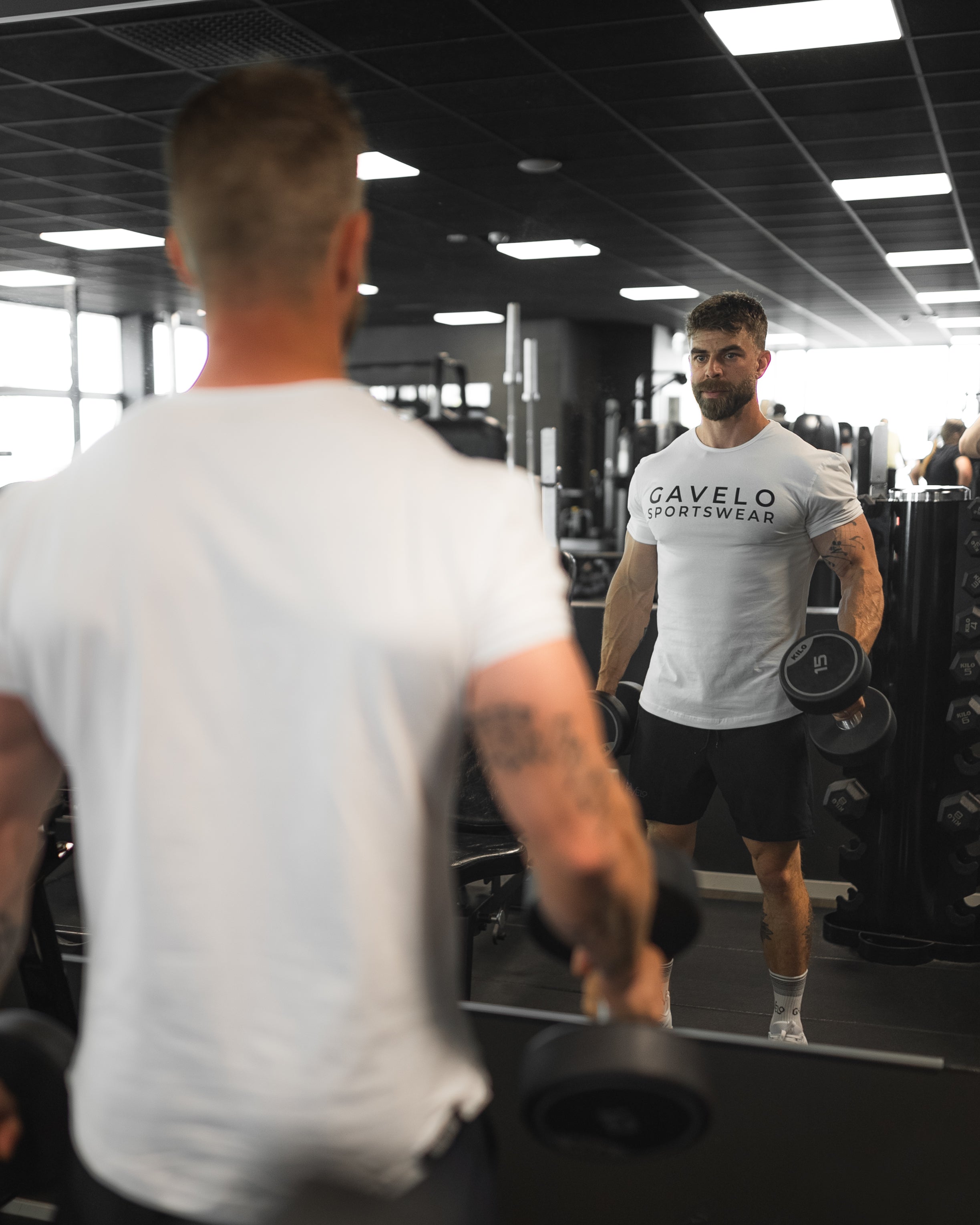 GAVELO Athleisure T-Shirt White