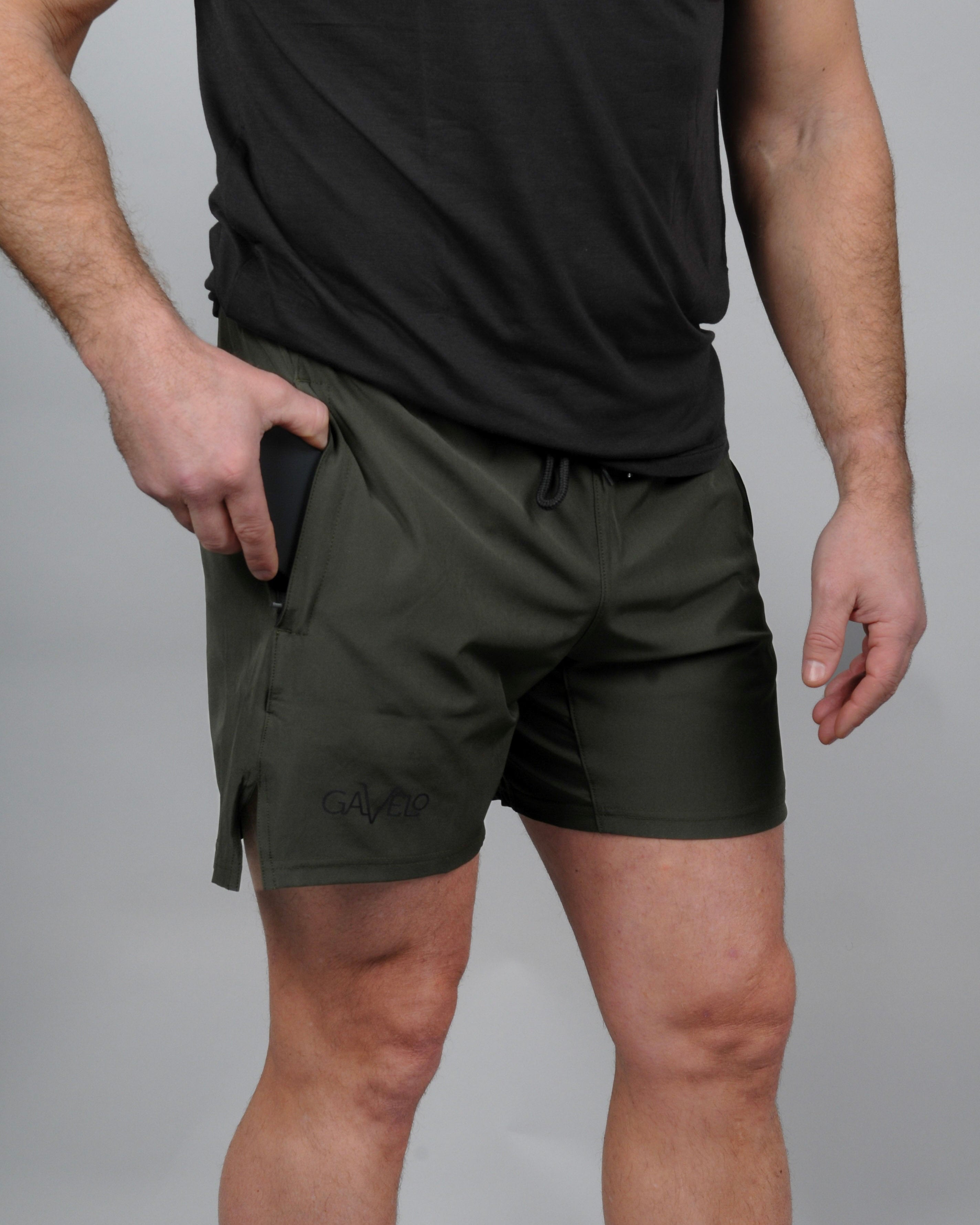 GAVELO Clean shorts Dark Green
