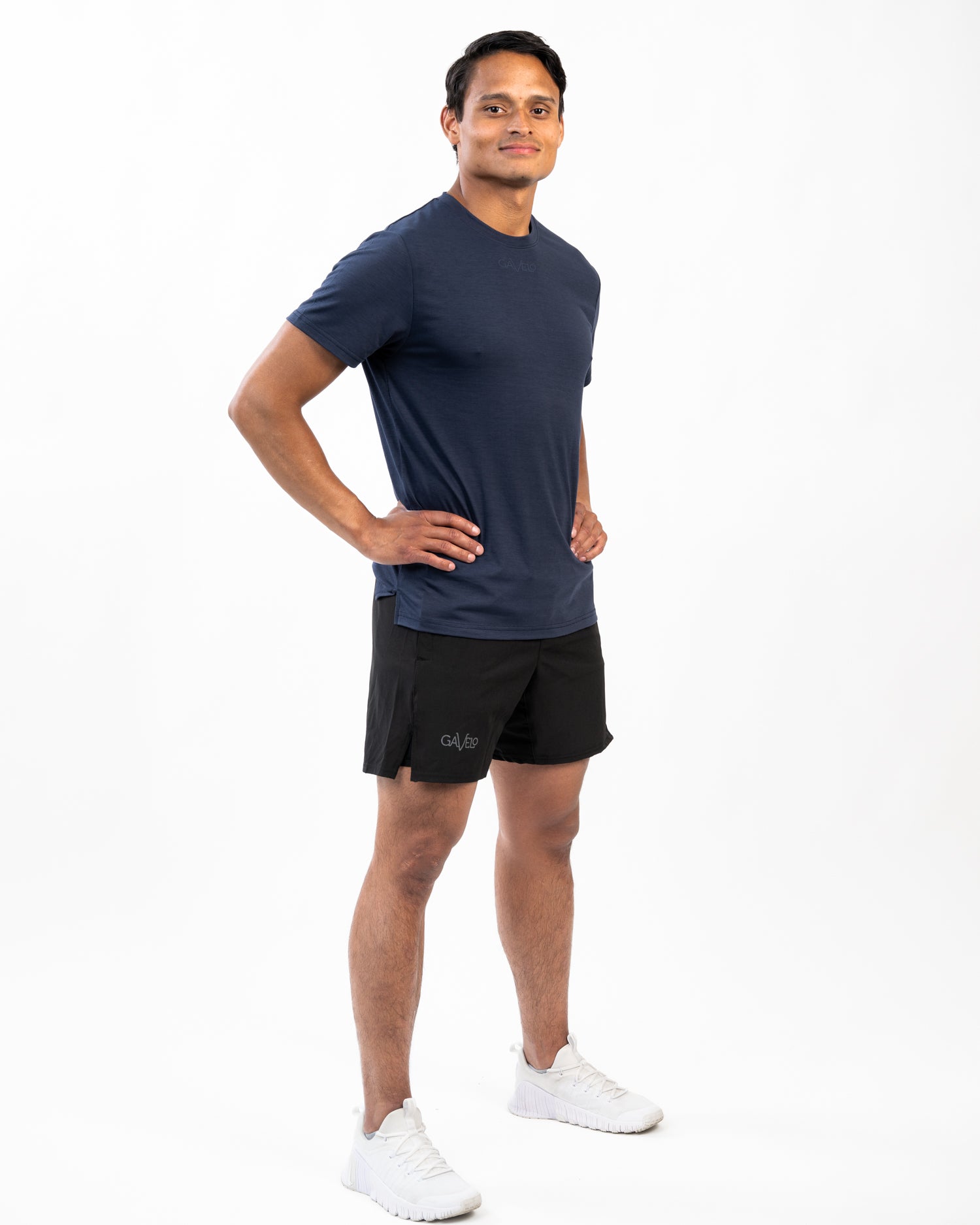 GAVELO Active Tee Dark Blue