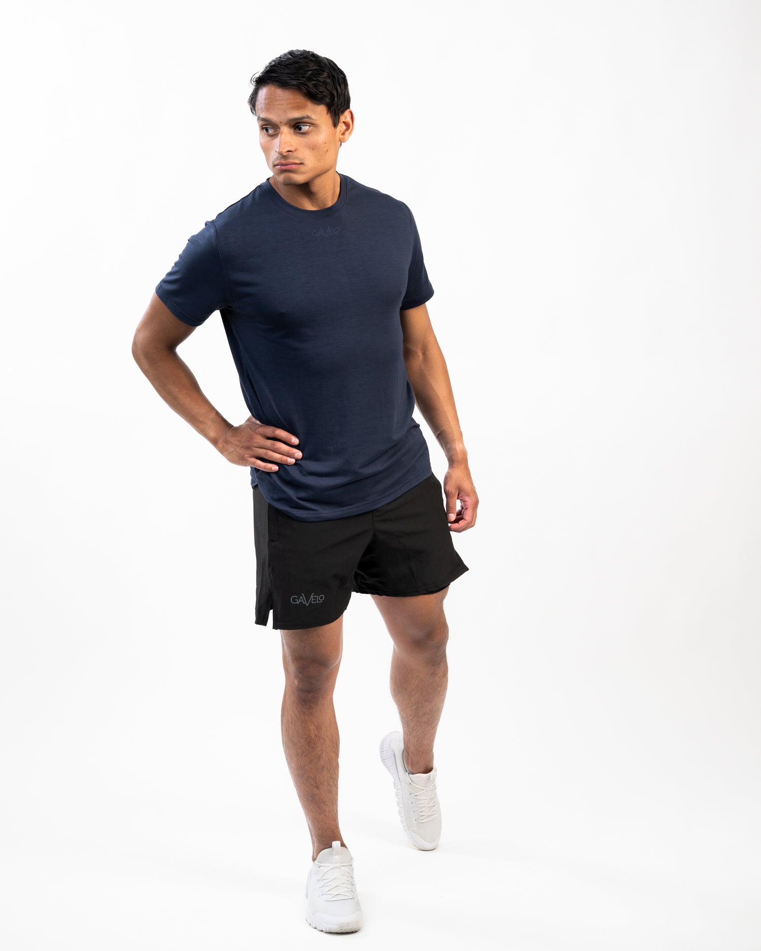 GAVELO Active Tee Dark Blue