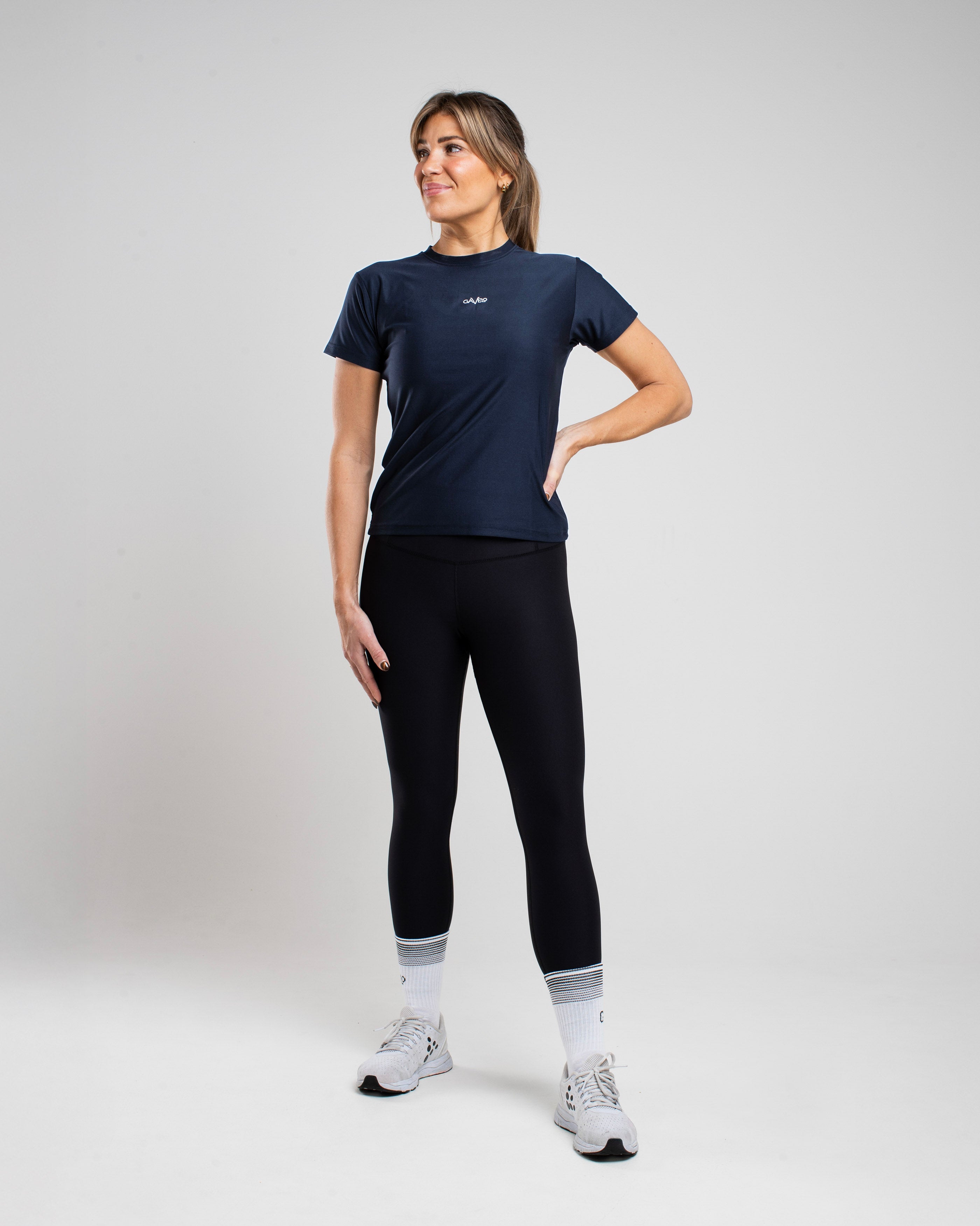 GAVELO Pace Tee Dark Navy