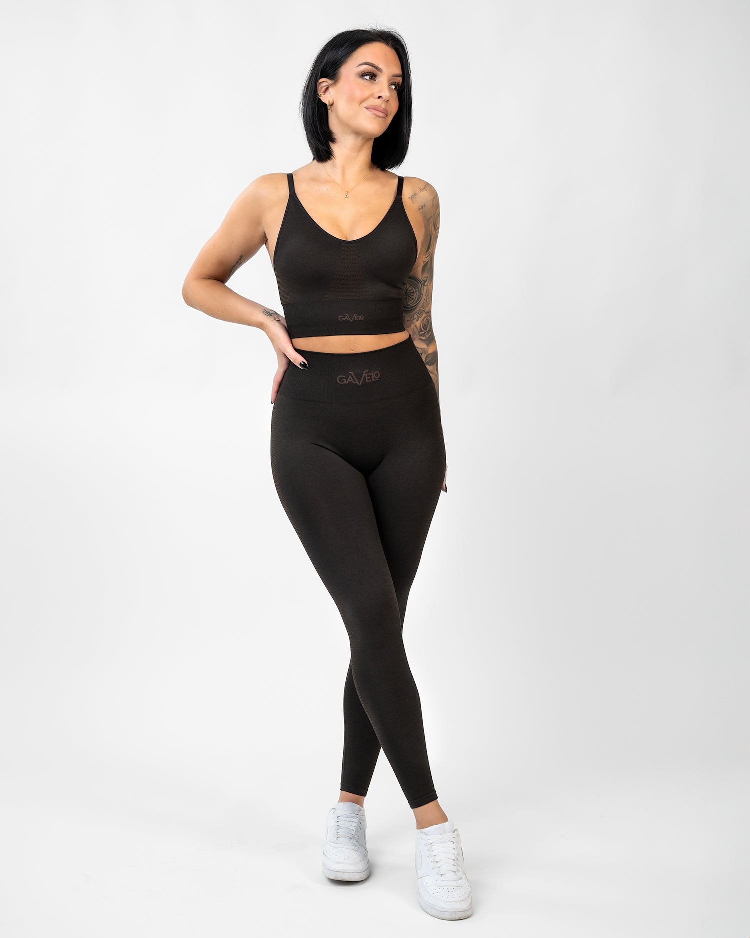 GAVELO Seamless Booster Melange Mocha Sport-BH