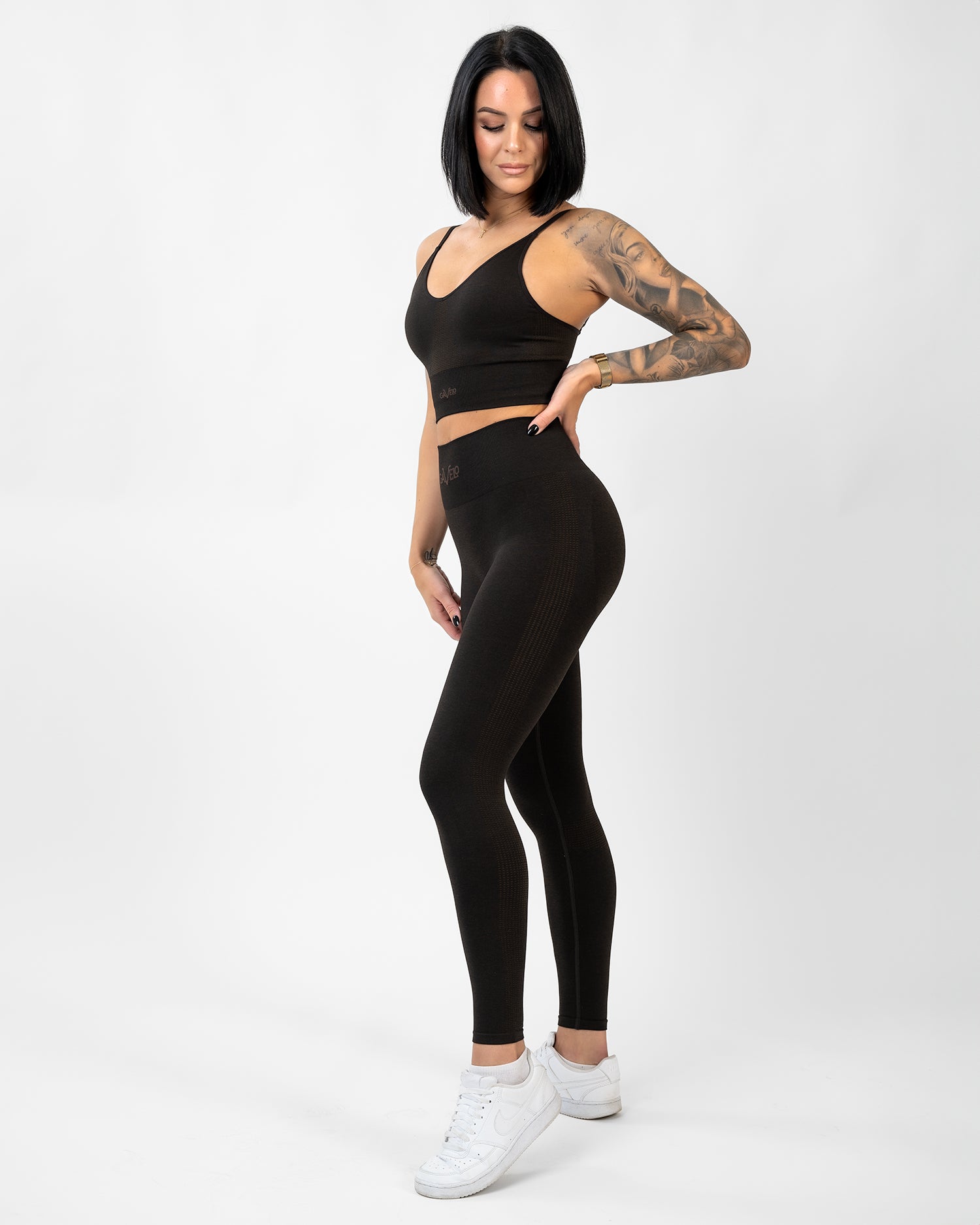 GAVELO Seamless Booster Melange Mocha Sport-BH