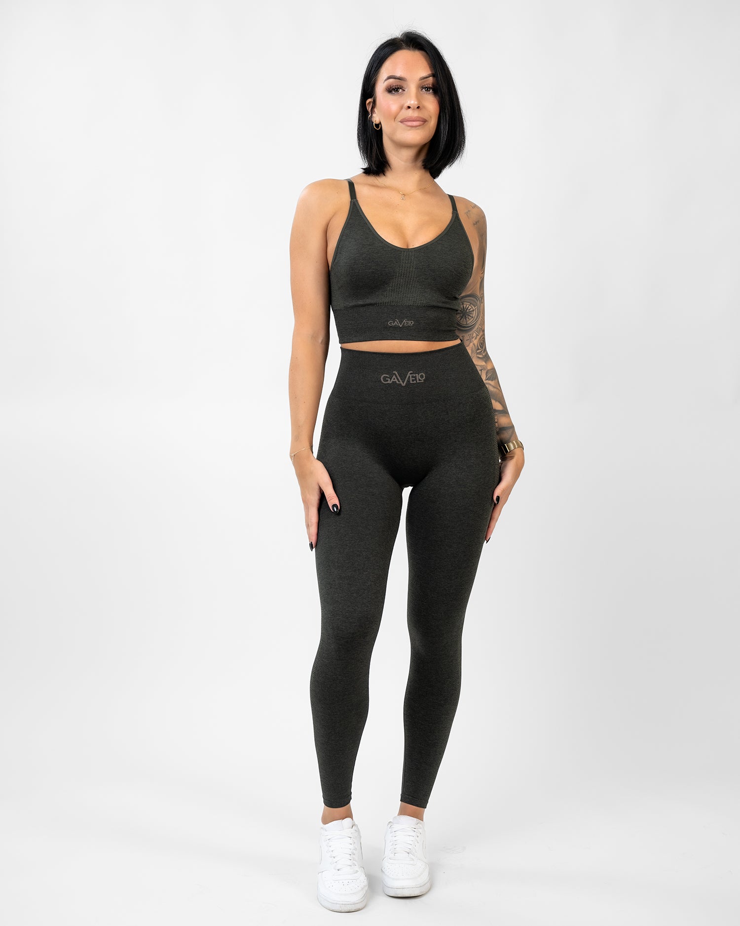 GAVELO Seamless Booster Melange Peat Sport-BH