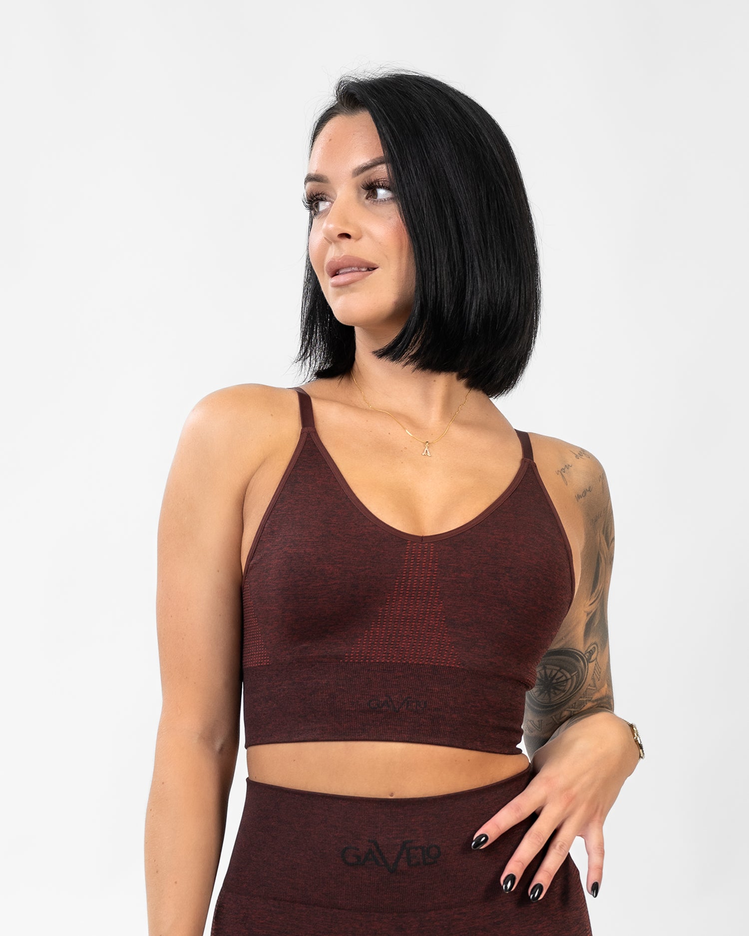 GAVELO Seamless Booster Melange Ruby Sport-BH