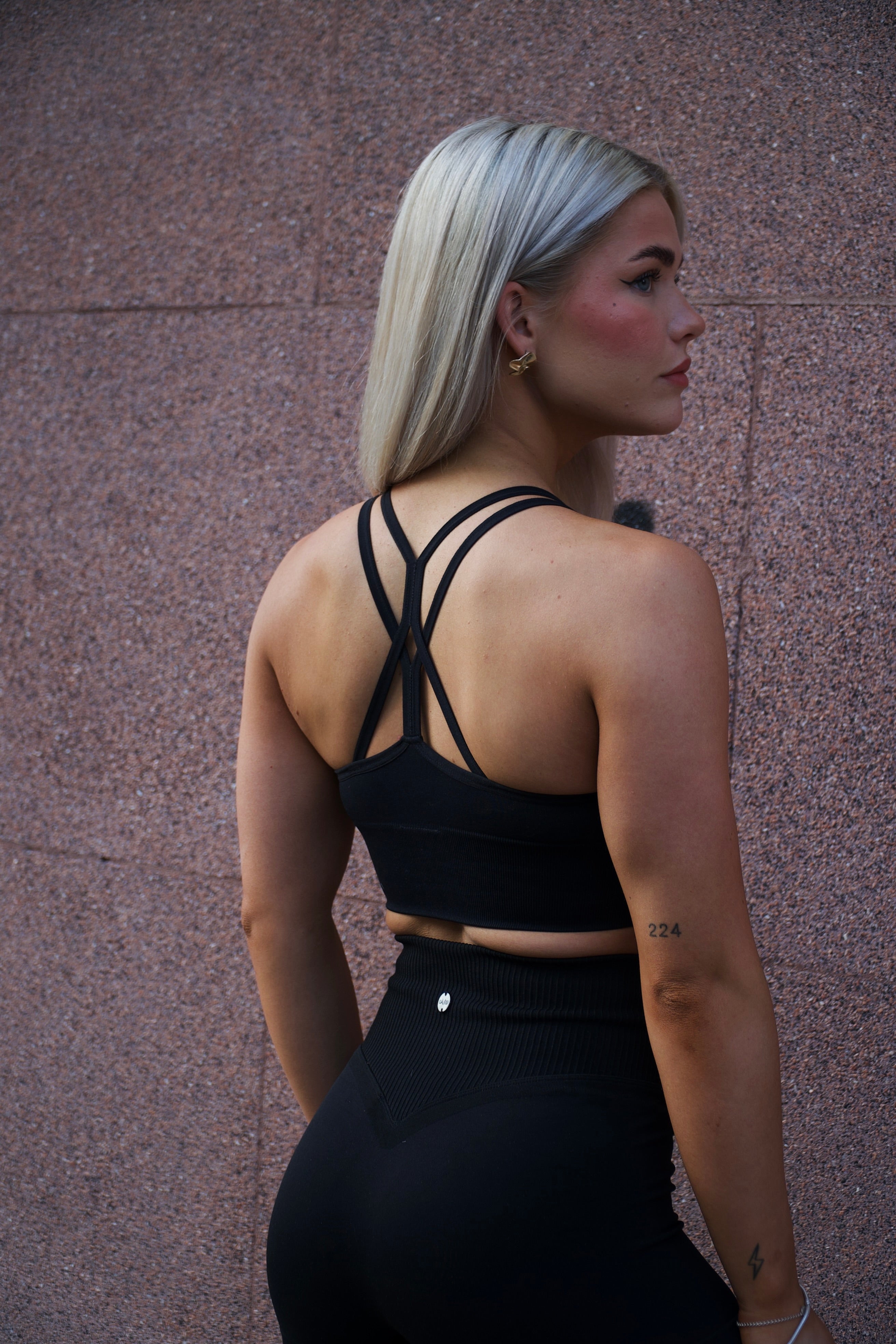 GAVELO Seamless Sport-BH Black