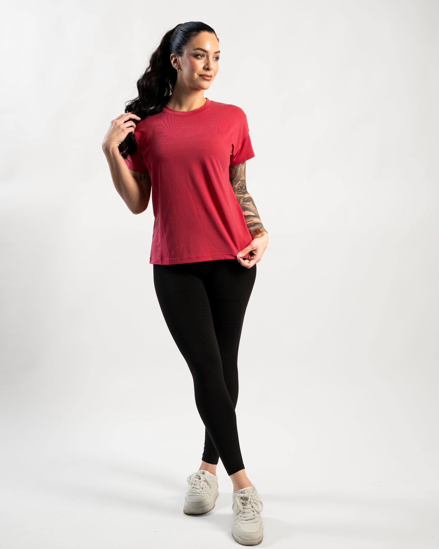 GAVELO Soft performance Tee Berry