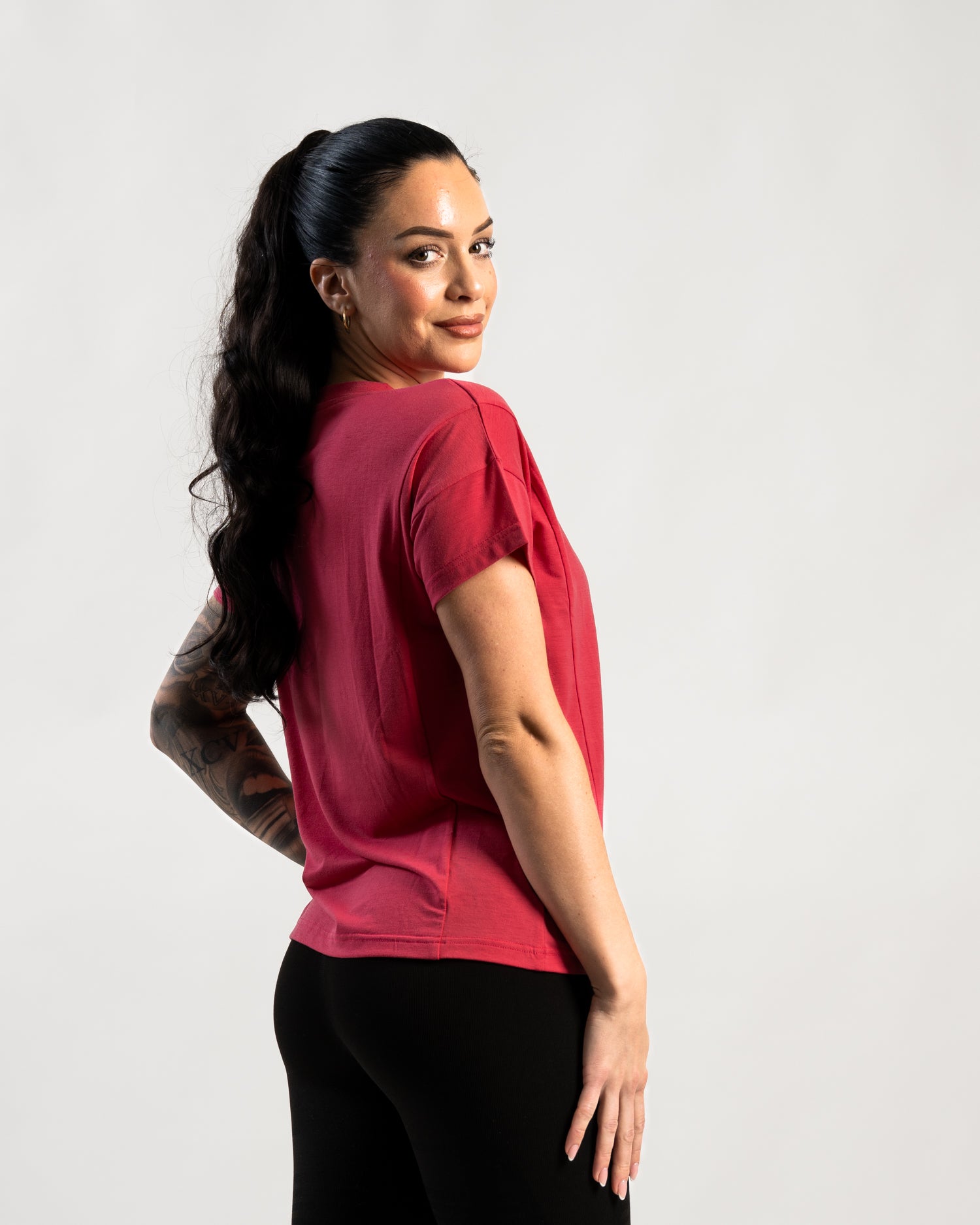 GAVELO Soft performance Tee Berry