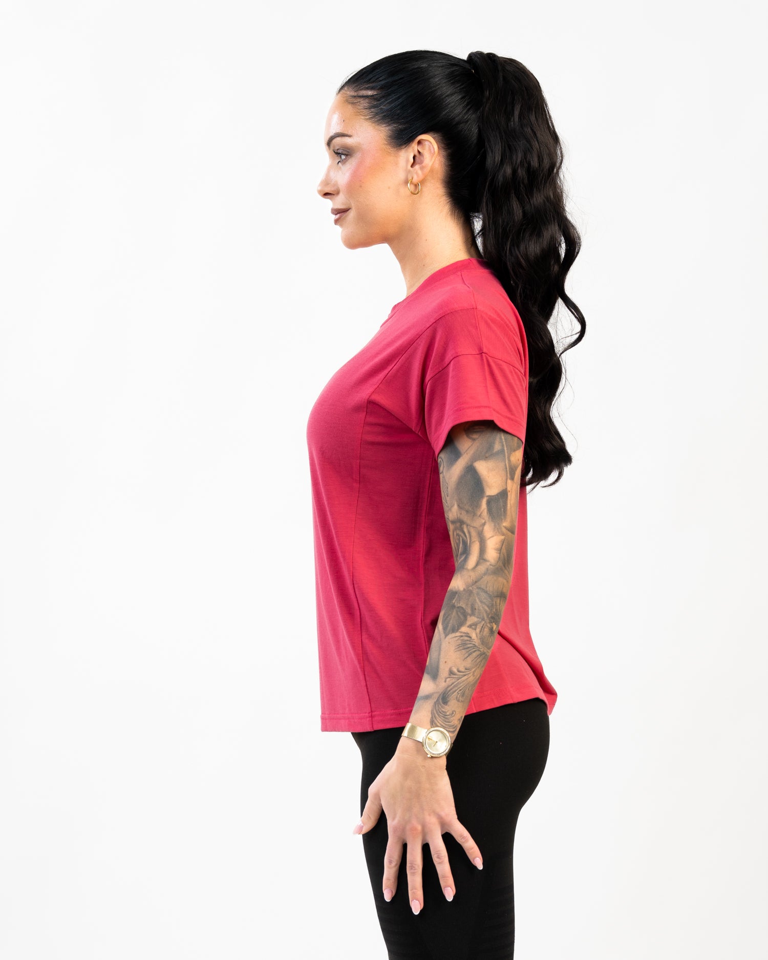 GAVELO Soft performance Tee Berry