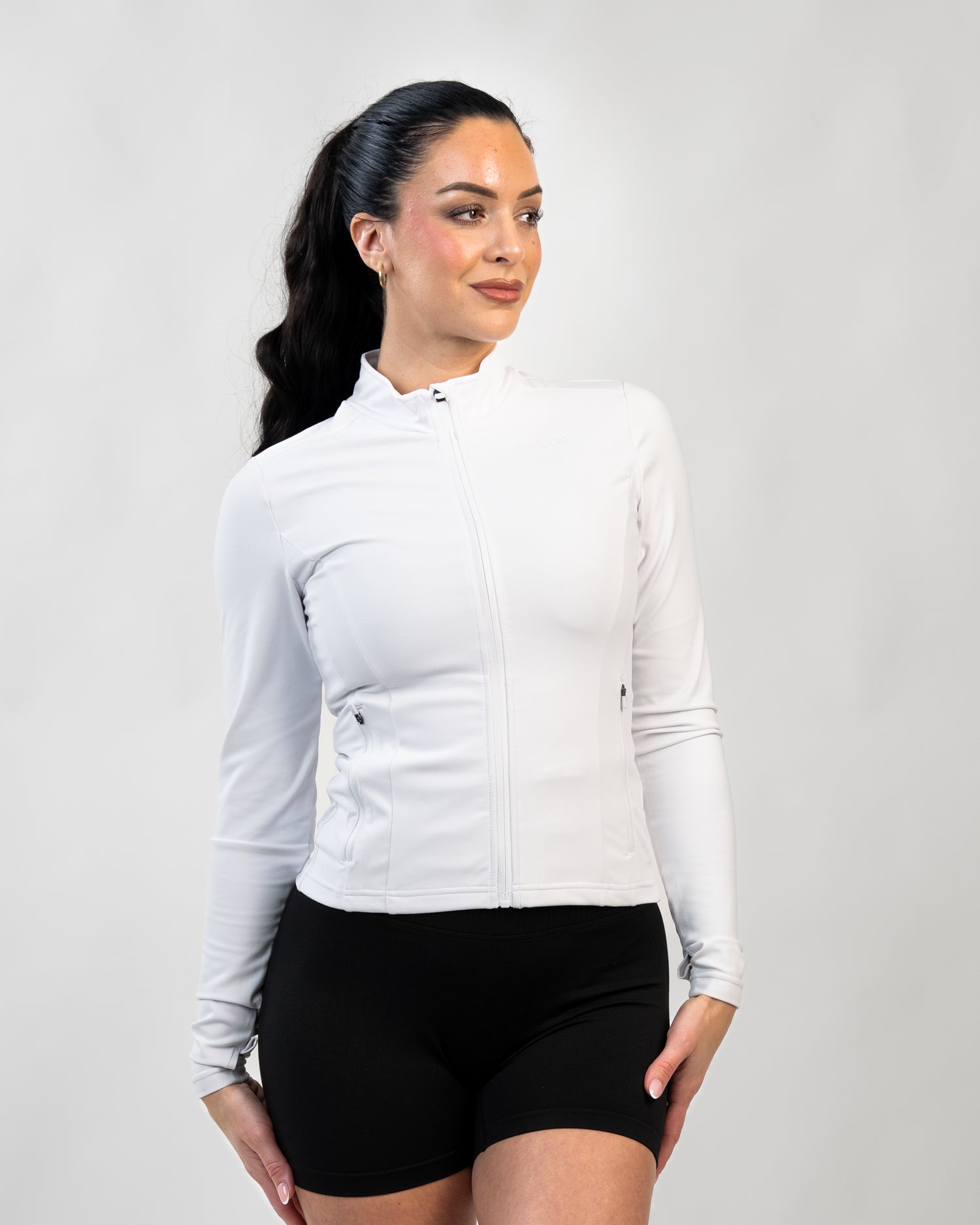 GAVELO Zip jacket White