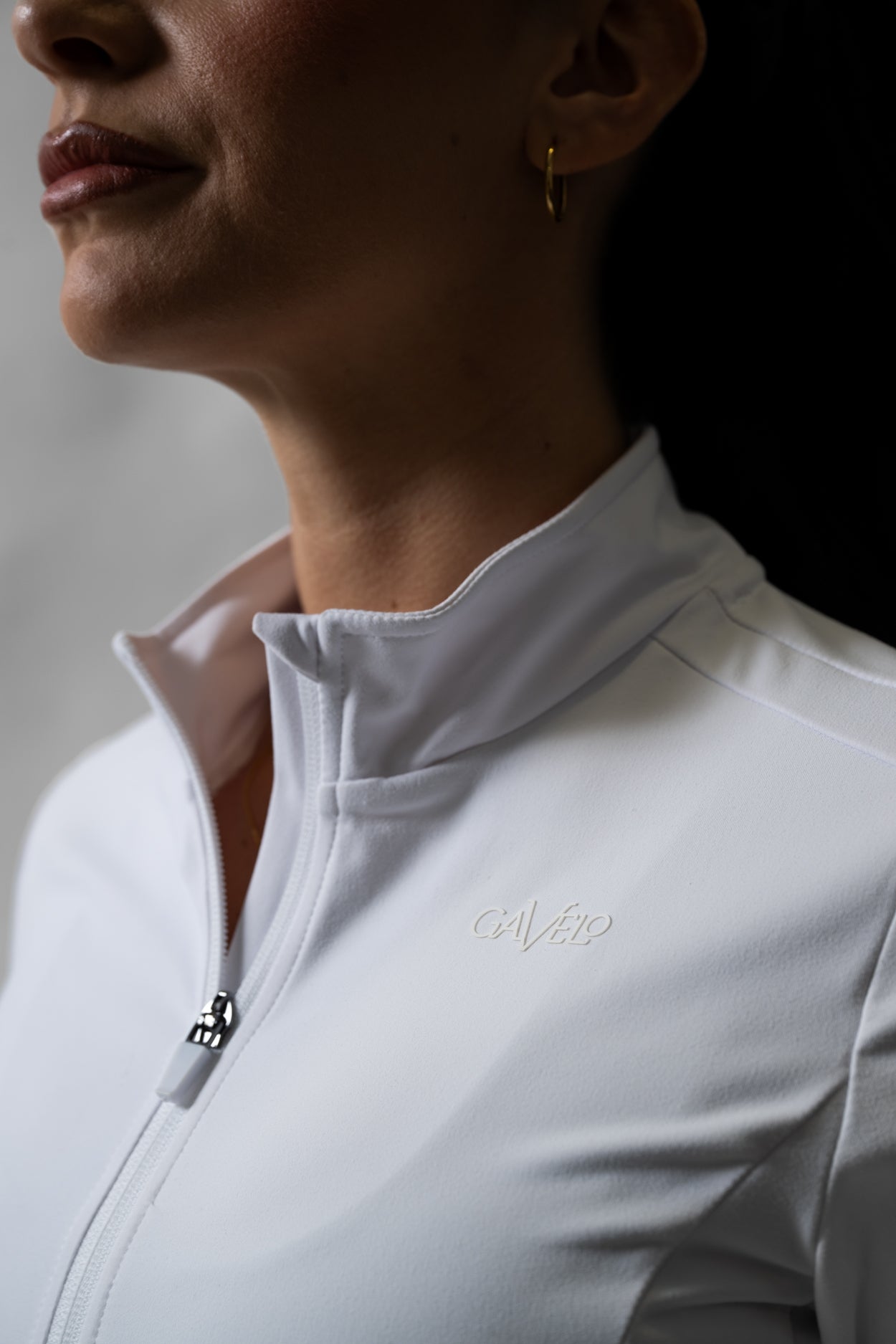 GAVELO Zip jacket White