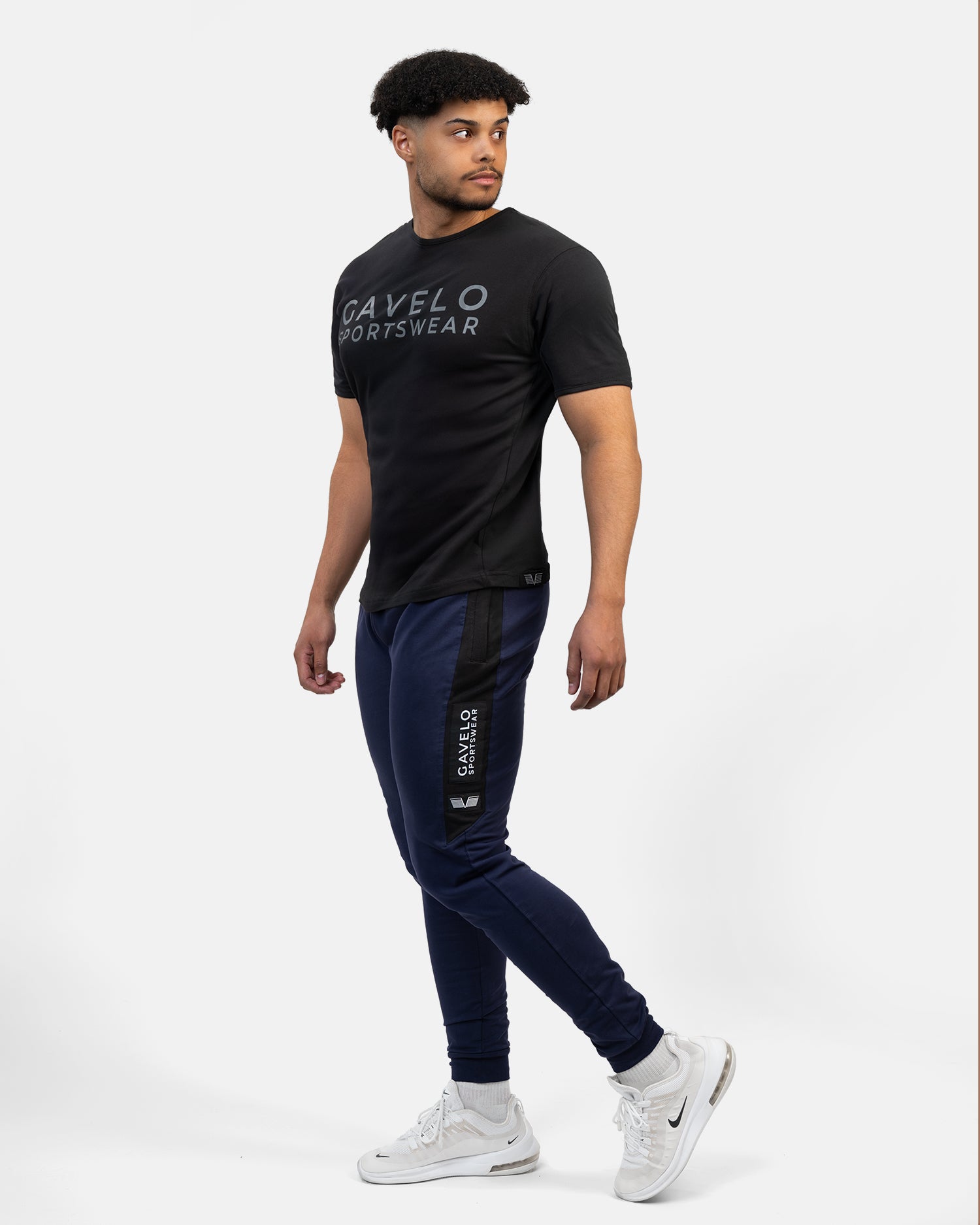 GAVELO Athleisure T-Shirt Black