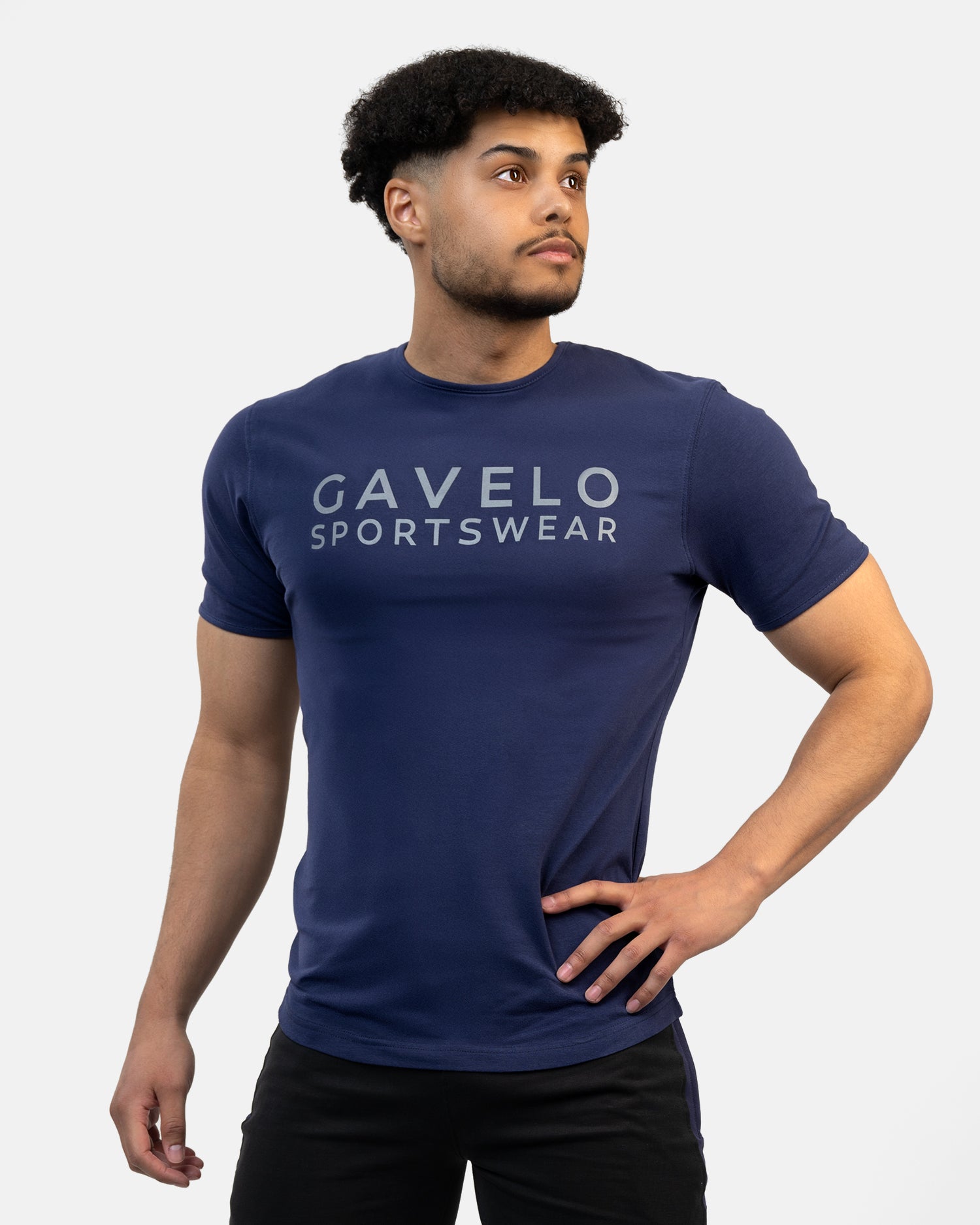 GAVELO Athleisure T-Shirt Urban steel blue