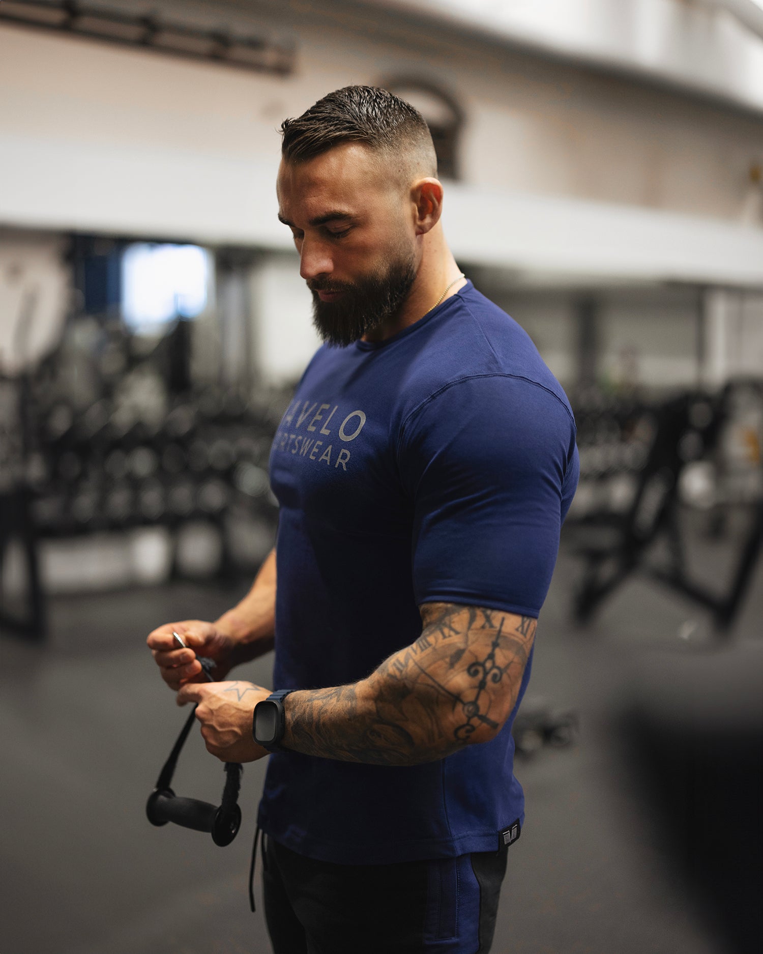 GAVELO Athleisure T-Shirt Urban steel blue