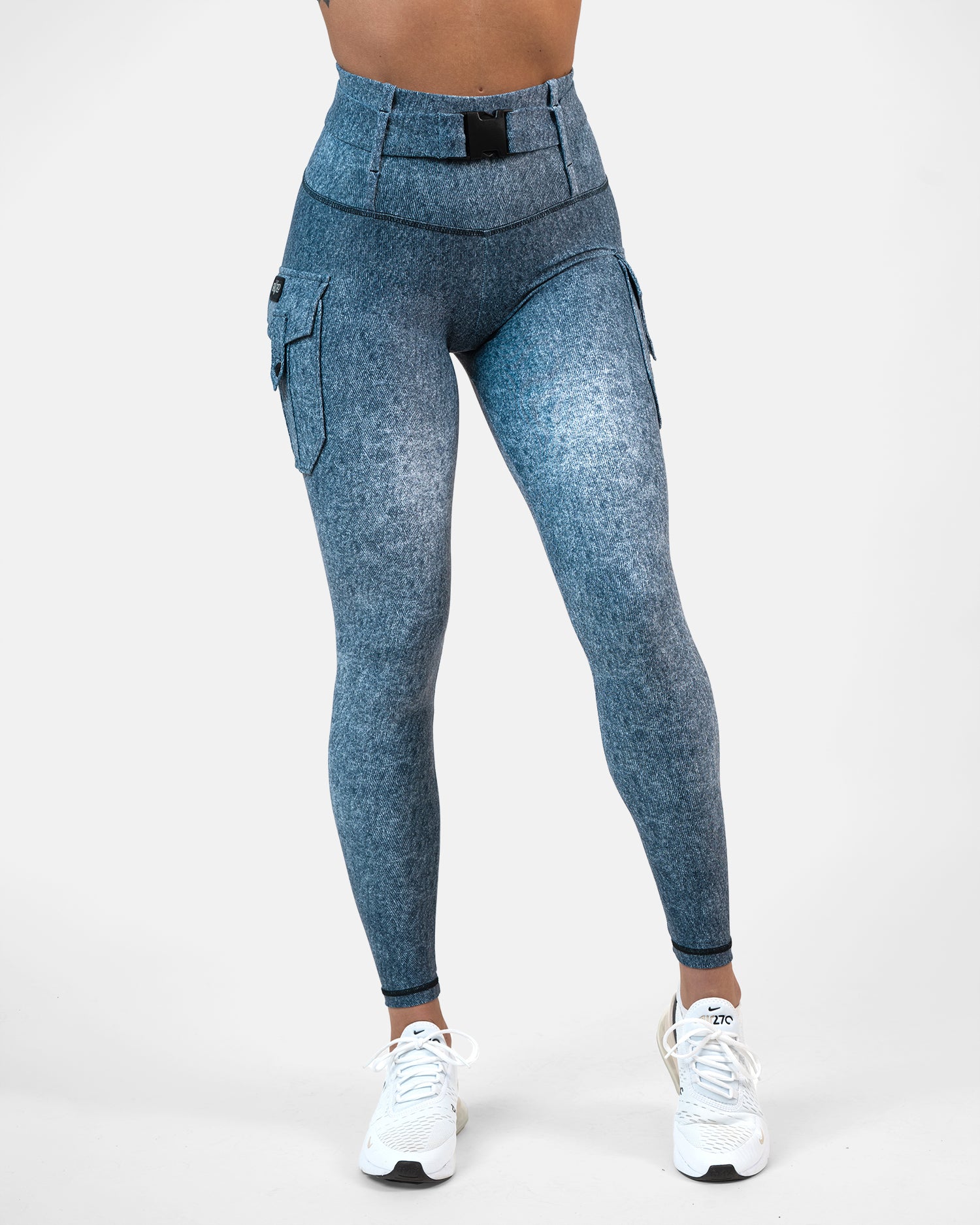 GAVELO Cargo Denim Leggings