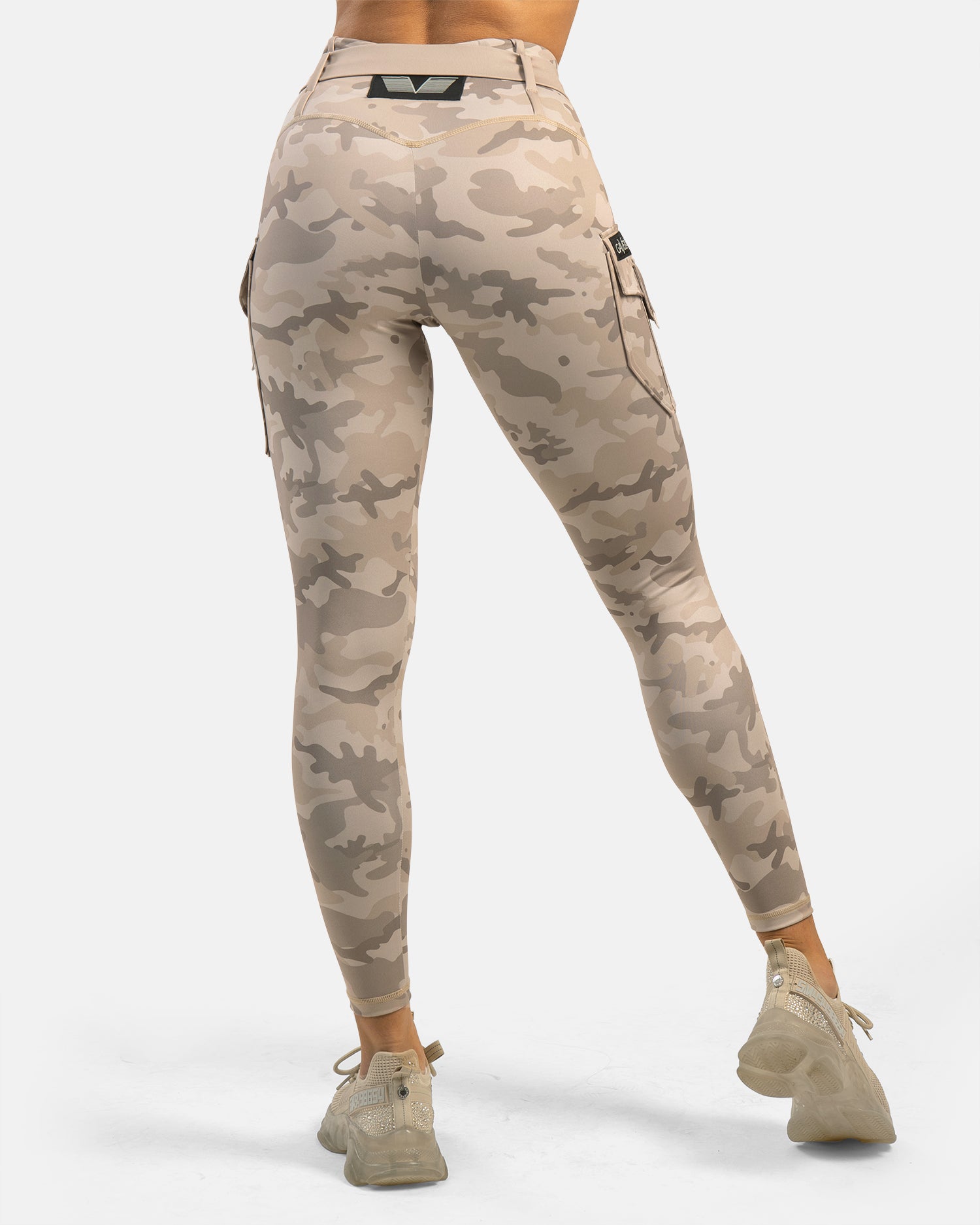 GAVELO Cargo Leggings Sand Dune