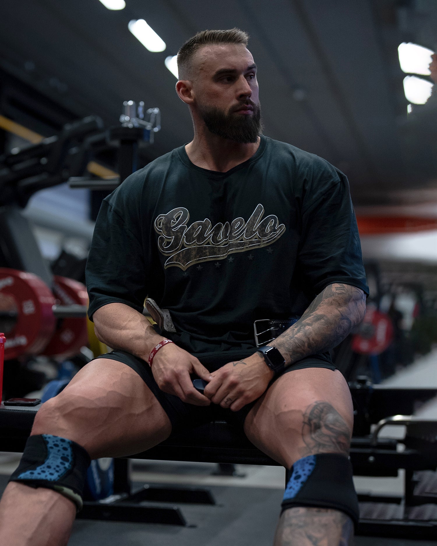 GAVELO El Segundo Oversize T-Shirt Schwarz