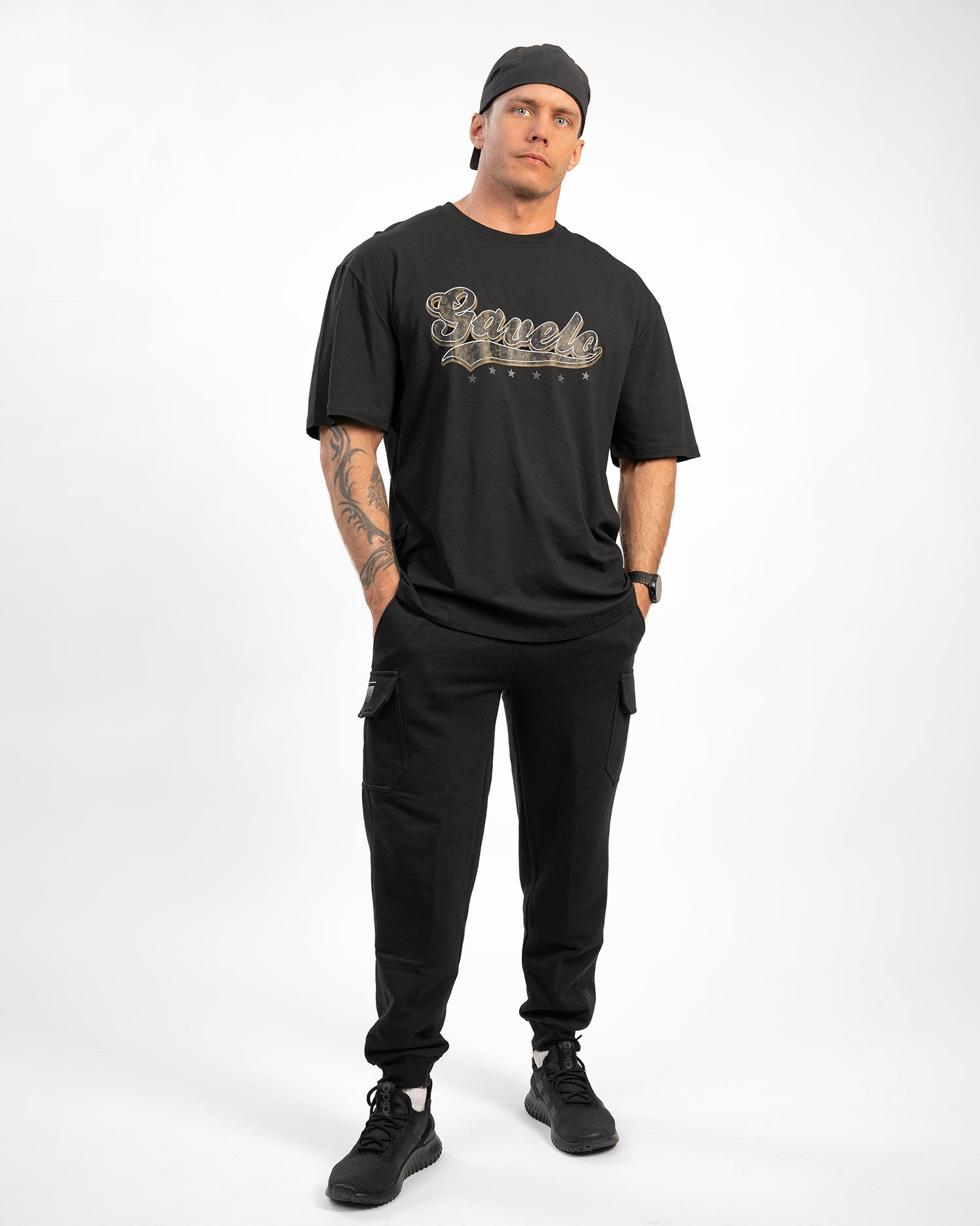 GAVELO El Segundo Oversize T-Shirt Schwarz