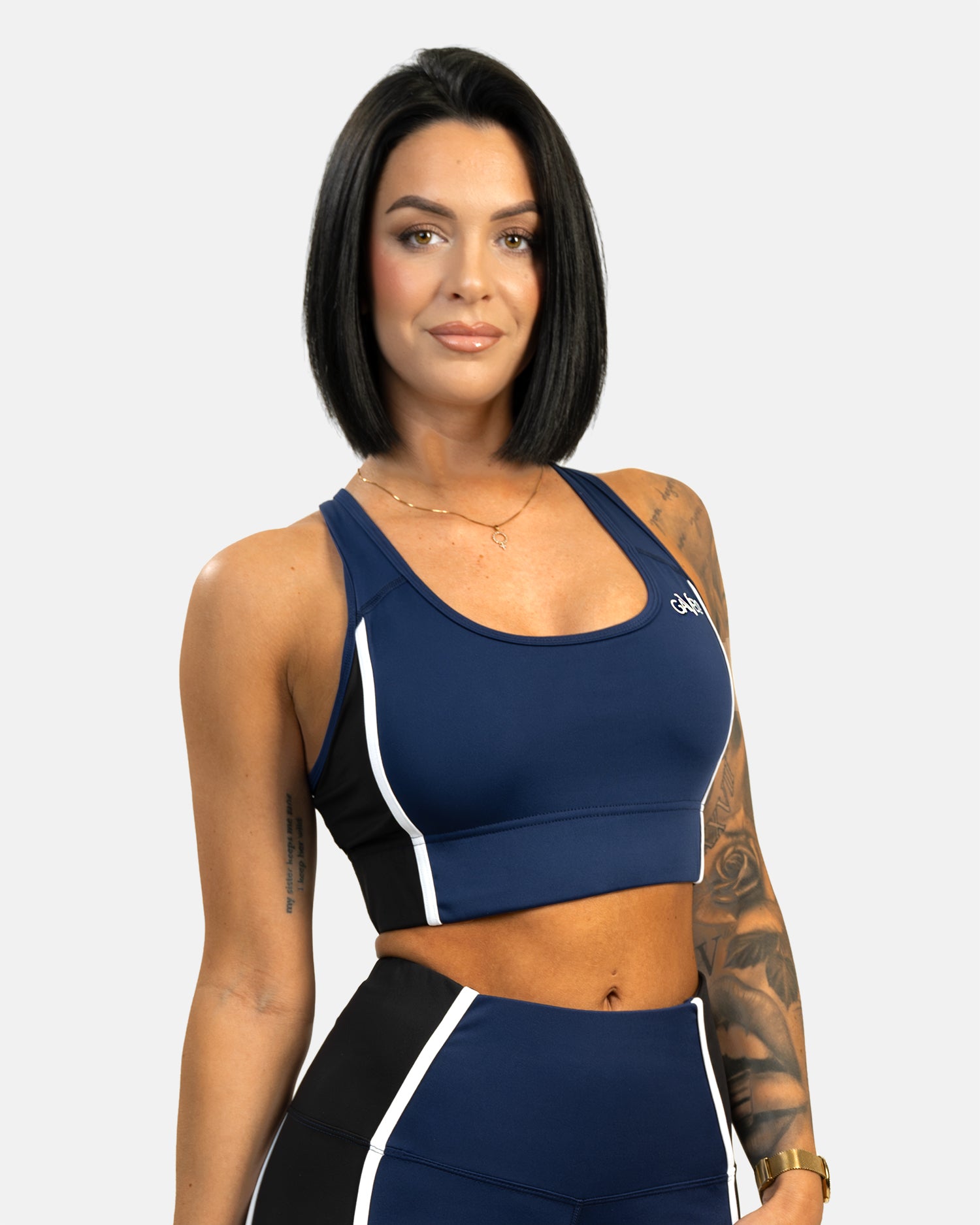 GAVELO Noble Chic Black Sports Bra