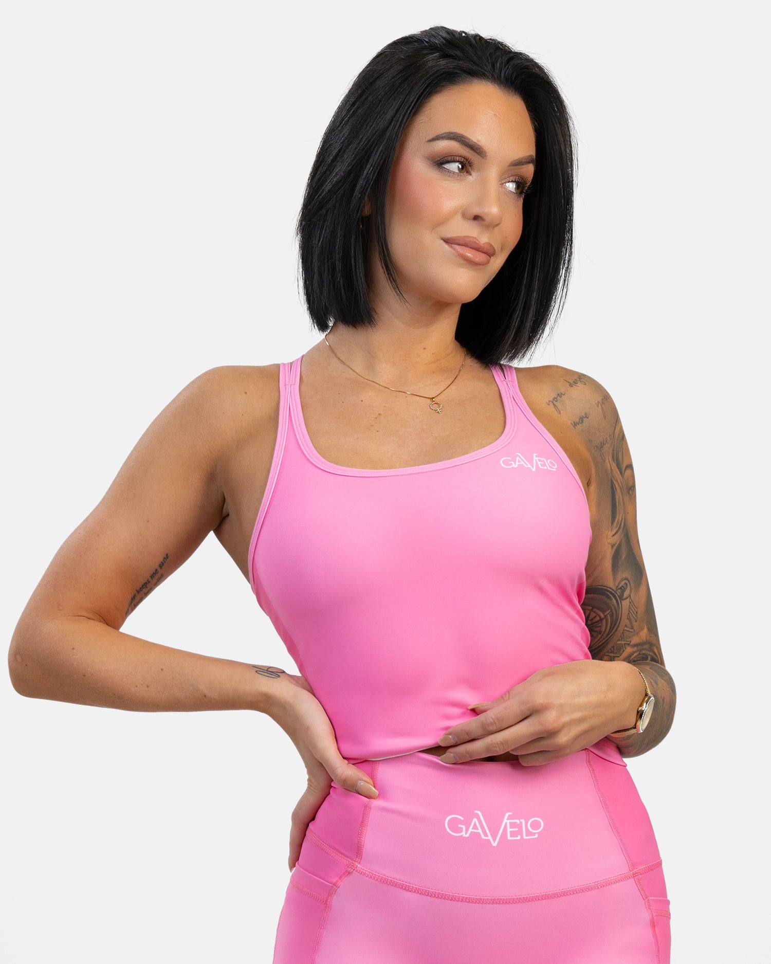 GAVELO Pastel Paradise Pink Tank Top