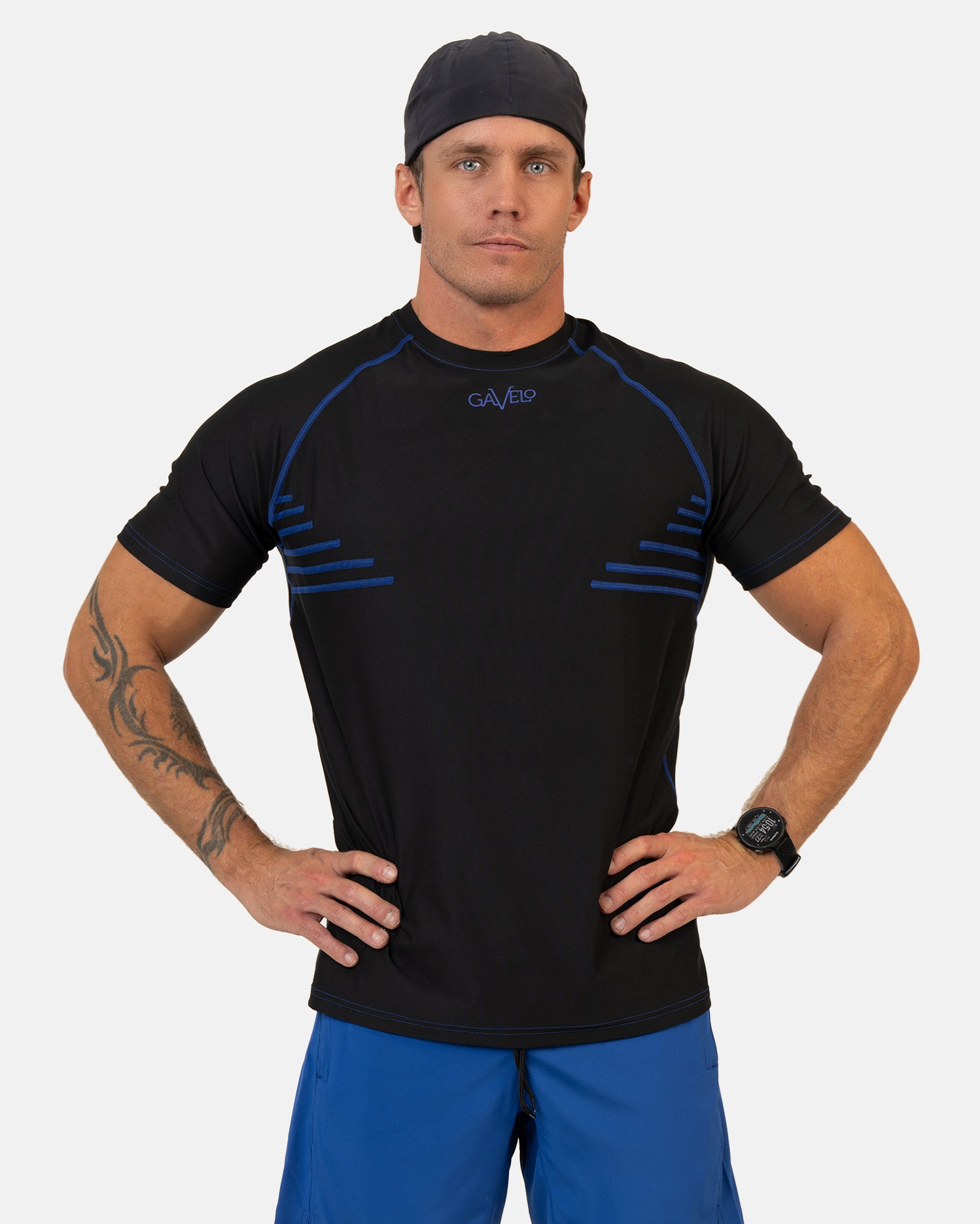 GAVELO Performance Blueline Rashguard T-shirt
