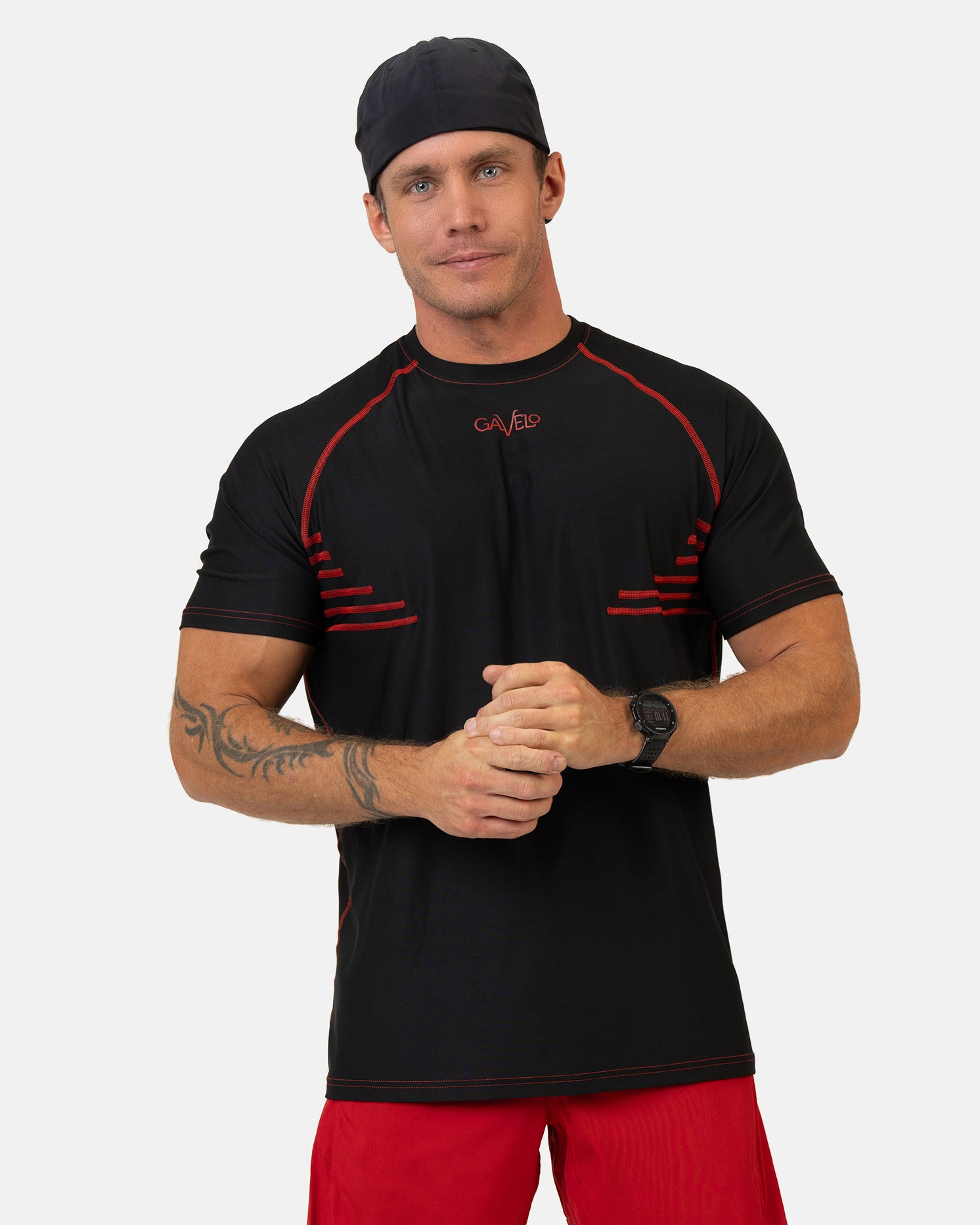 GAVELO Performance Redline Rashguard T-shirt