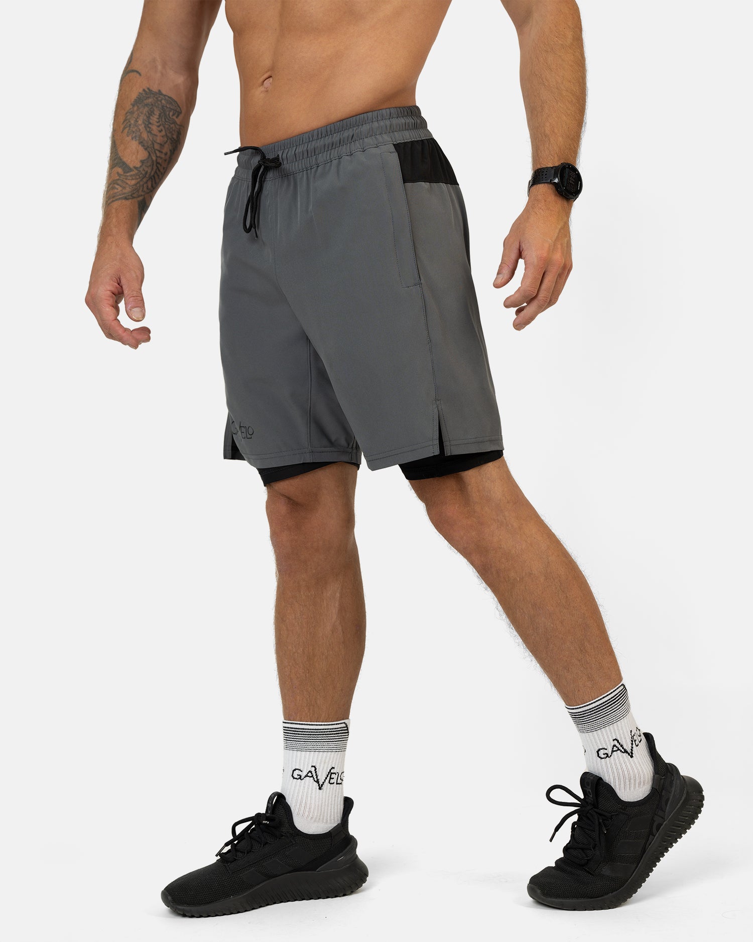 GAVELO Performance Shorts Grey