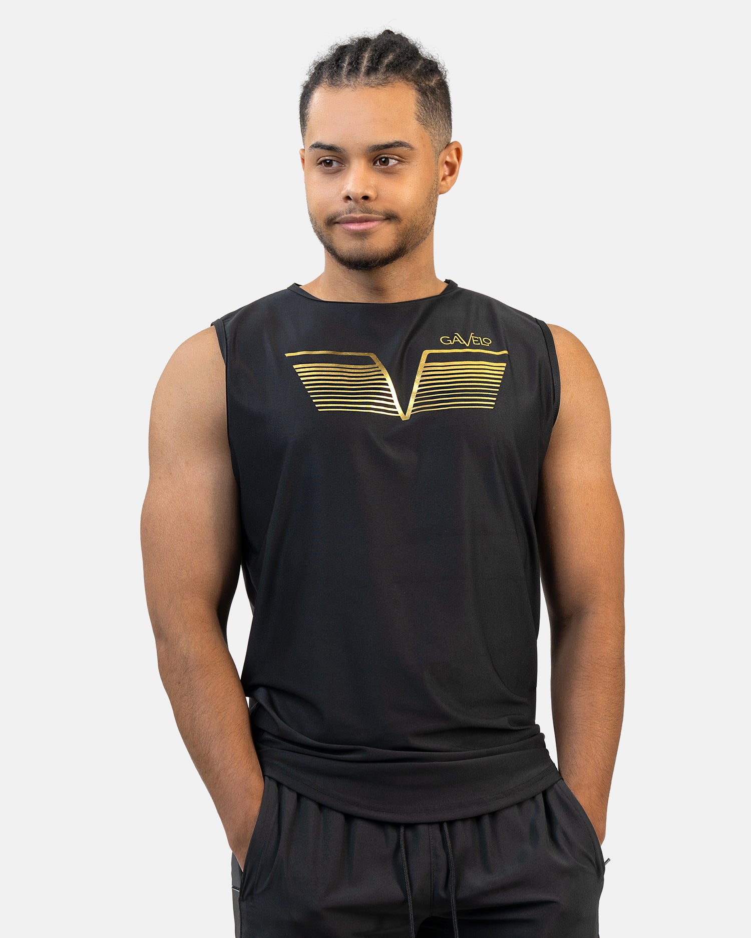 GAVELO Power Sleeveless Tee