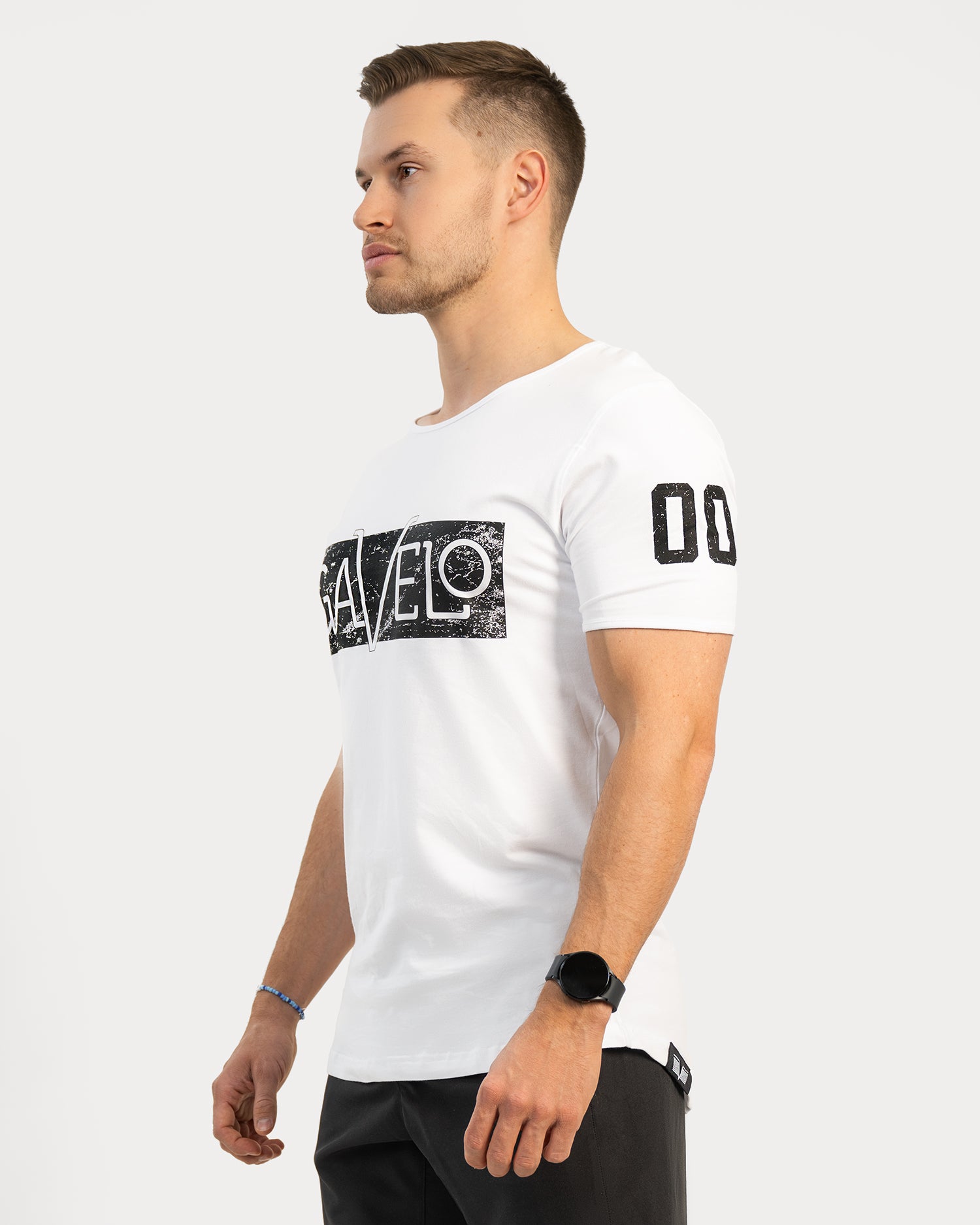 GAVELO Sports Tee White