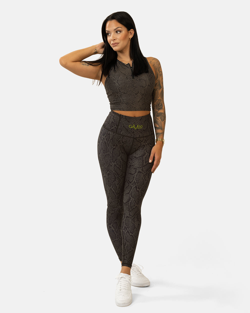 GAVELO Viper Croc Compression Tights