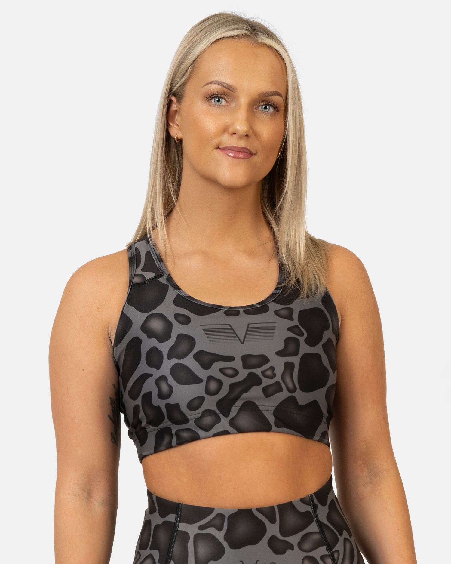 GAVELO Giraffe Black Sport bra