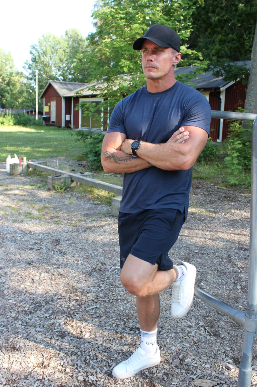 GAVELO Active Tee Dark Blue