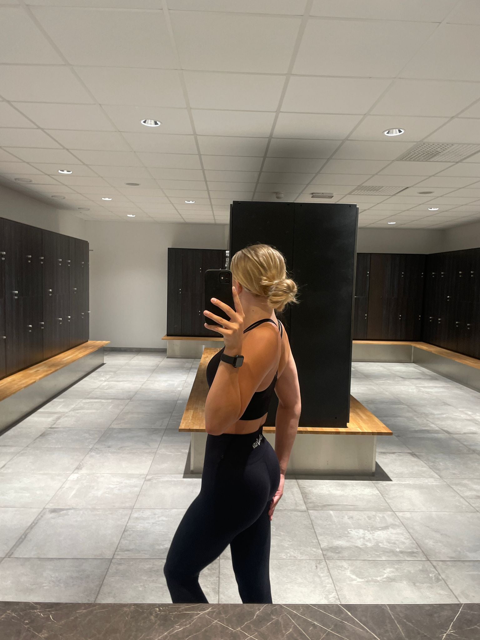 GAVELO Seamless Booster Tights Black