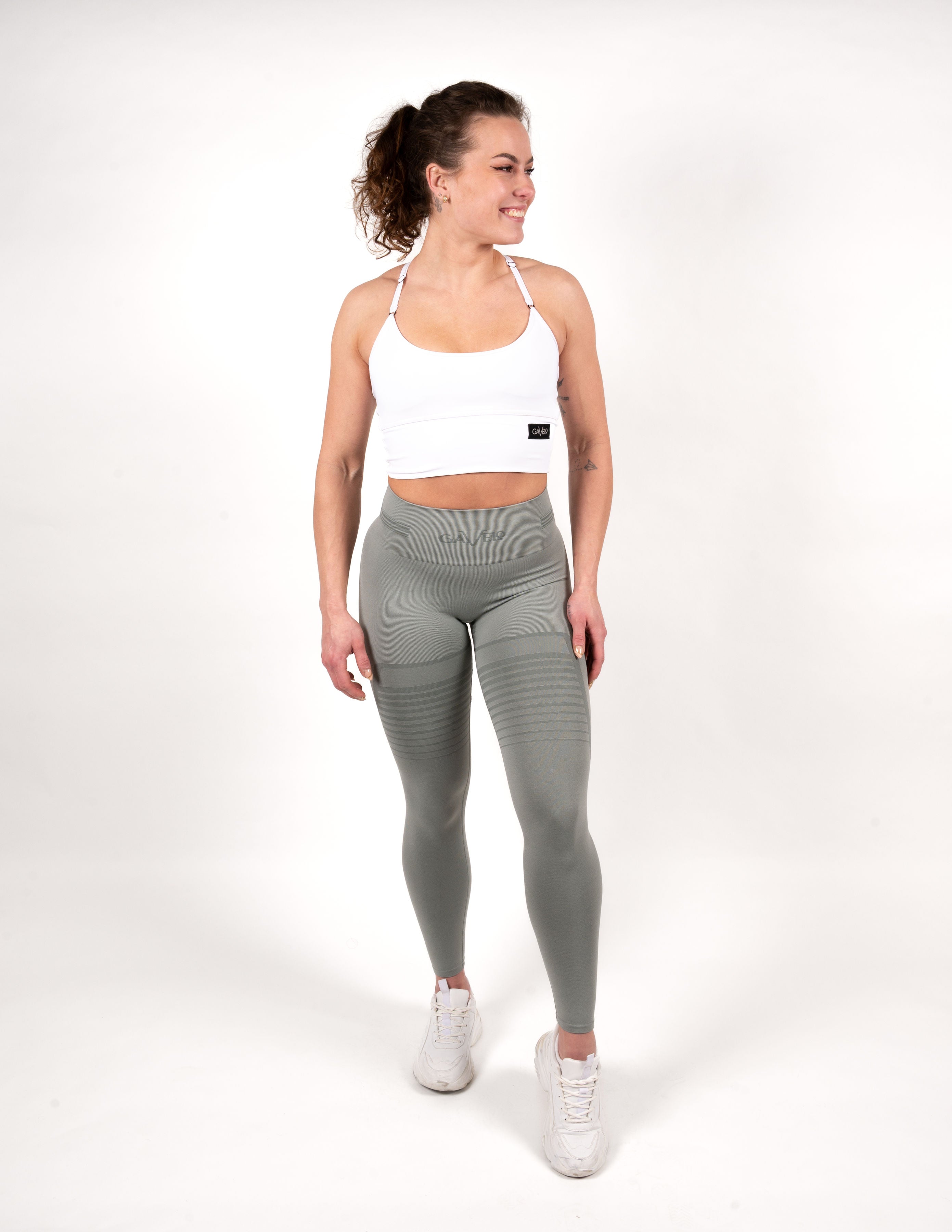 GAVELO Seamless Signature Tights Arctic Sage